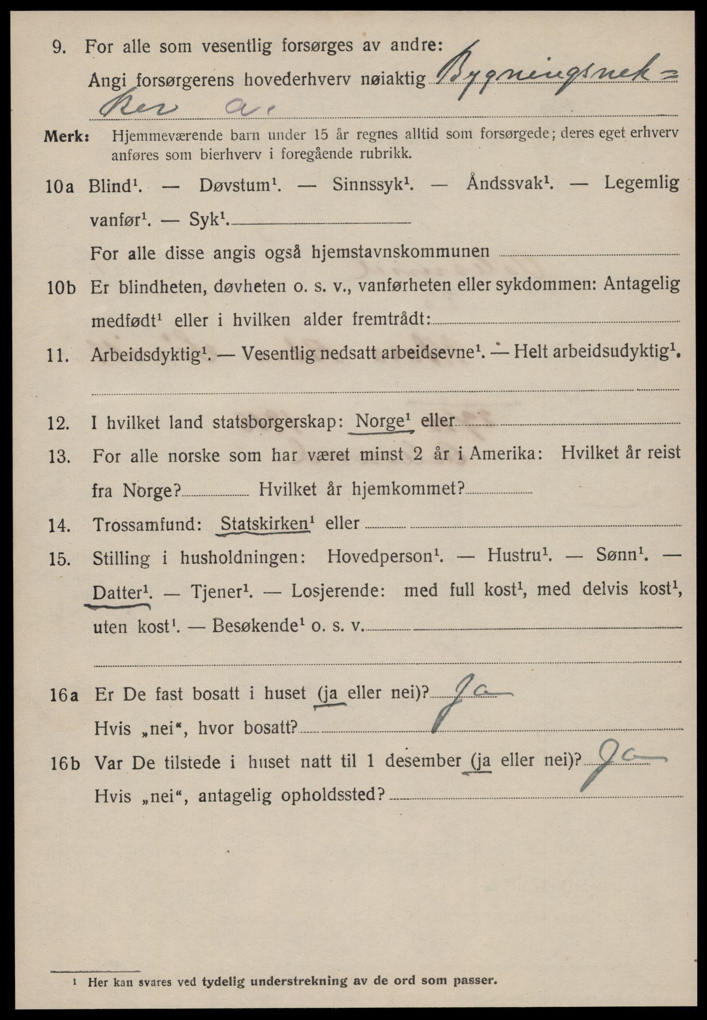 SAT, 1920 census for Ålesund, 1920, p. 30275