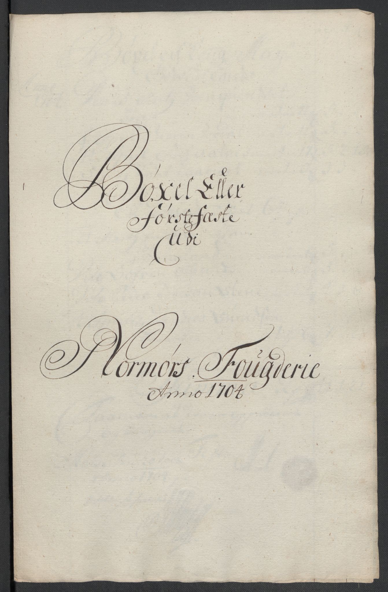 Rentekammeret inntil 1814, Reviderte regnskaper, Fogderegnskap, RA/EA-4092/R56/L3740: Fogderegnskap Nordmøre, 1703-1704, p. 292