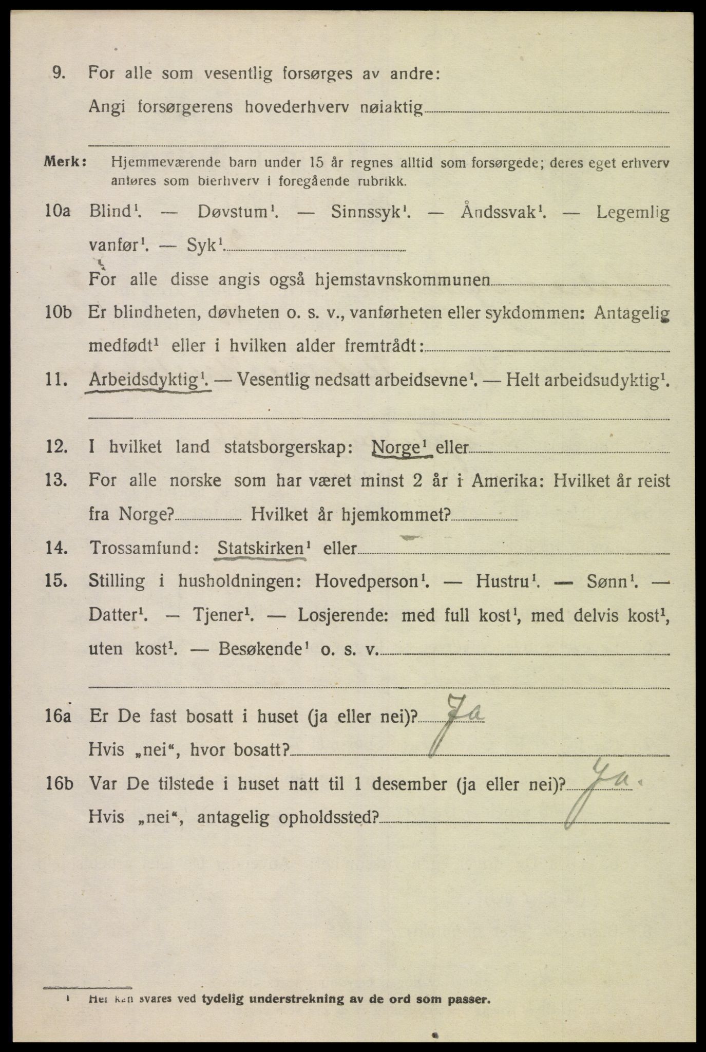 SAK, 1920 census for Halse og Harkmark, 1920, p. 4416