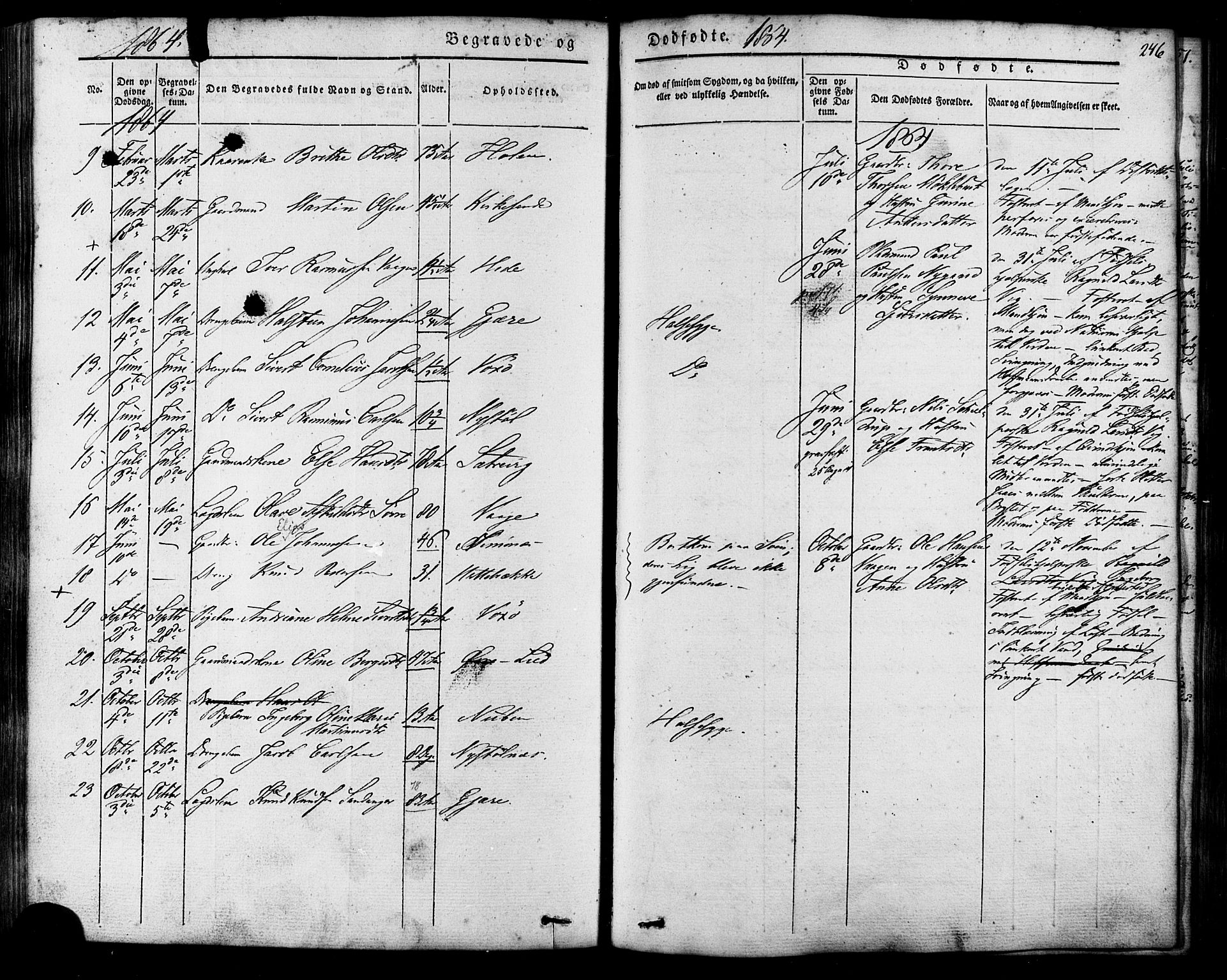 Ministerialprotokoller, klokkerbøker og fødselsregistre - Møre og Romsdal, AV/SAT-A-1454/503/L0034: Parish register (official) no. 503A02, 1841-1884, p. 246