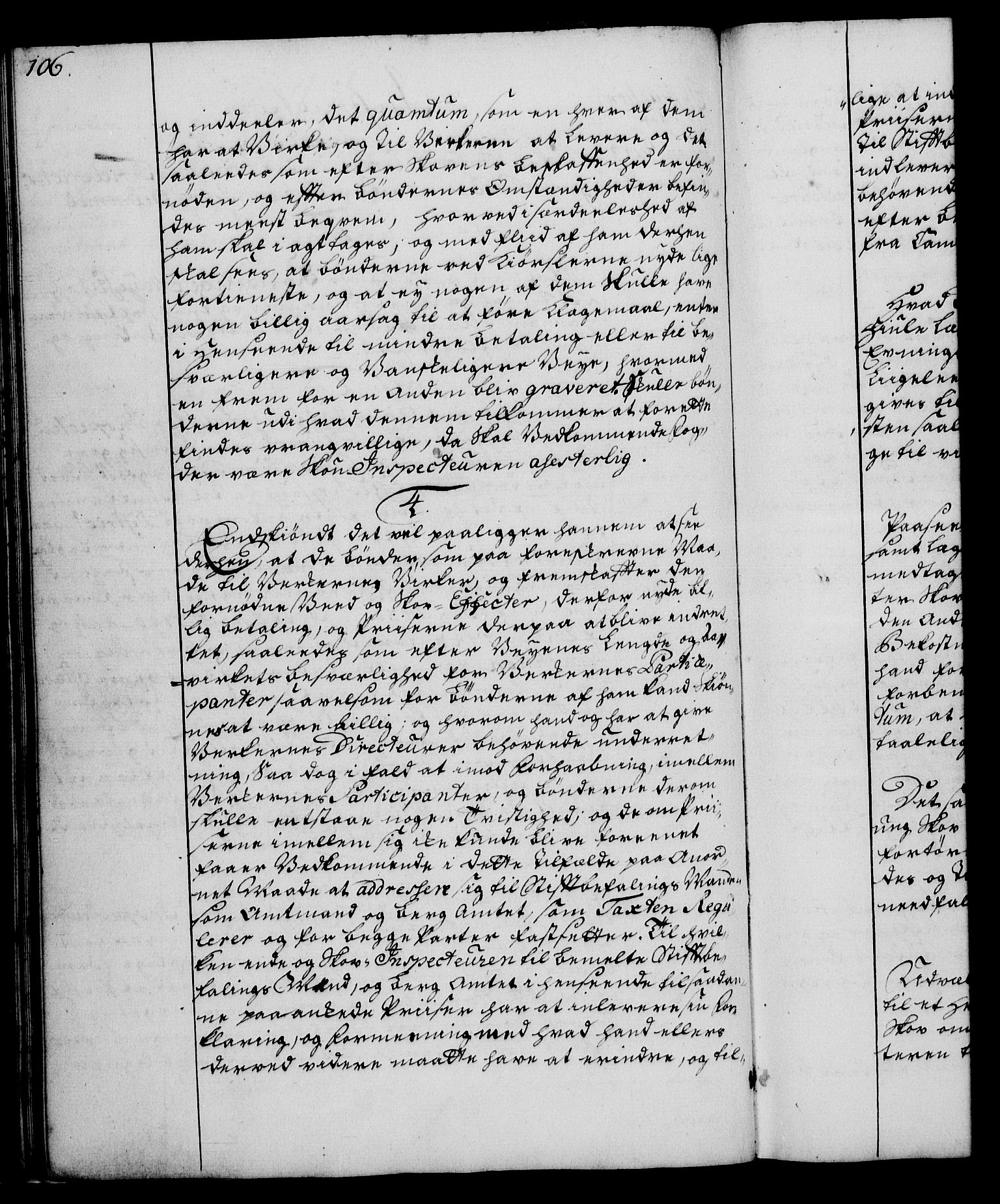 Rentekammeret, Kammerkanselliet, RA/EA-3111/G/Gg/Ggi/L0003: Norsk instruksjonsprotokoll med register (merket RK 53.36), 1751-1775, p. 106