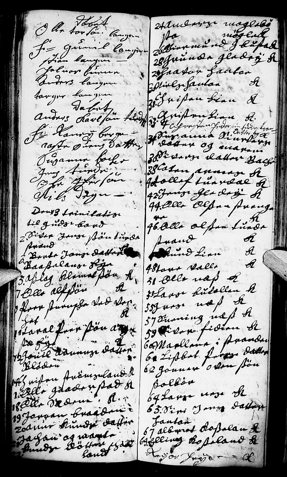 Holt sokneprestkontor, AV/SAK-1111-0021/F/Fb/L0002: Parish register (copy) no. B 2, 1715-1727, p. 119