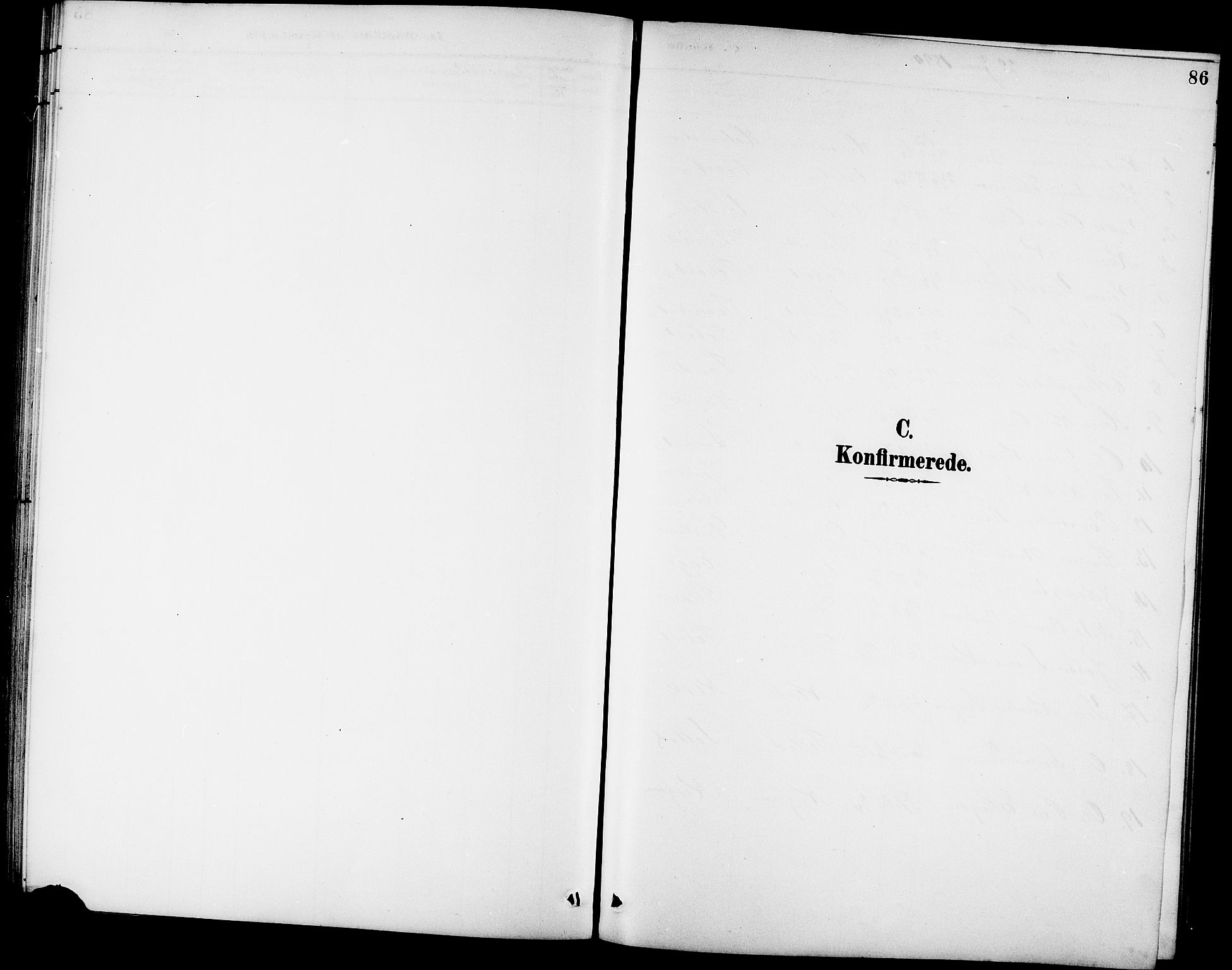 Ministerialprotokoller, klokkerbøker og fødselsregistre - Møre og Romsdal, SAT/A-1454/522/L0327: Parish register (copy) no. 522C06, 1890-1915, p. 86