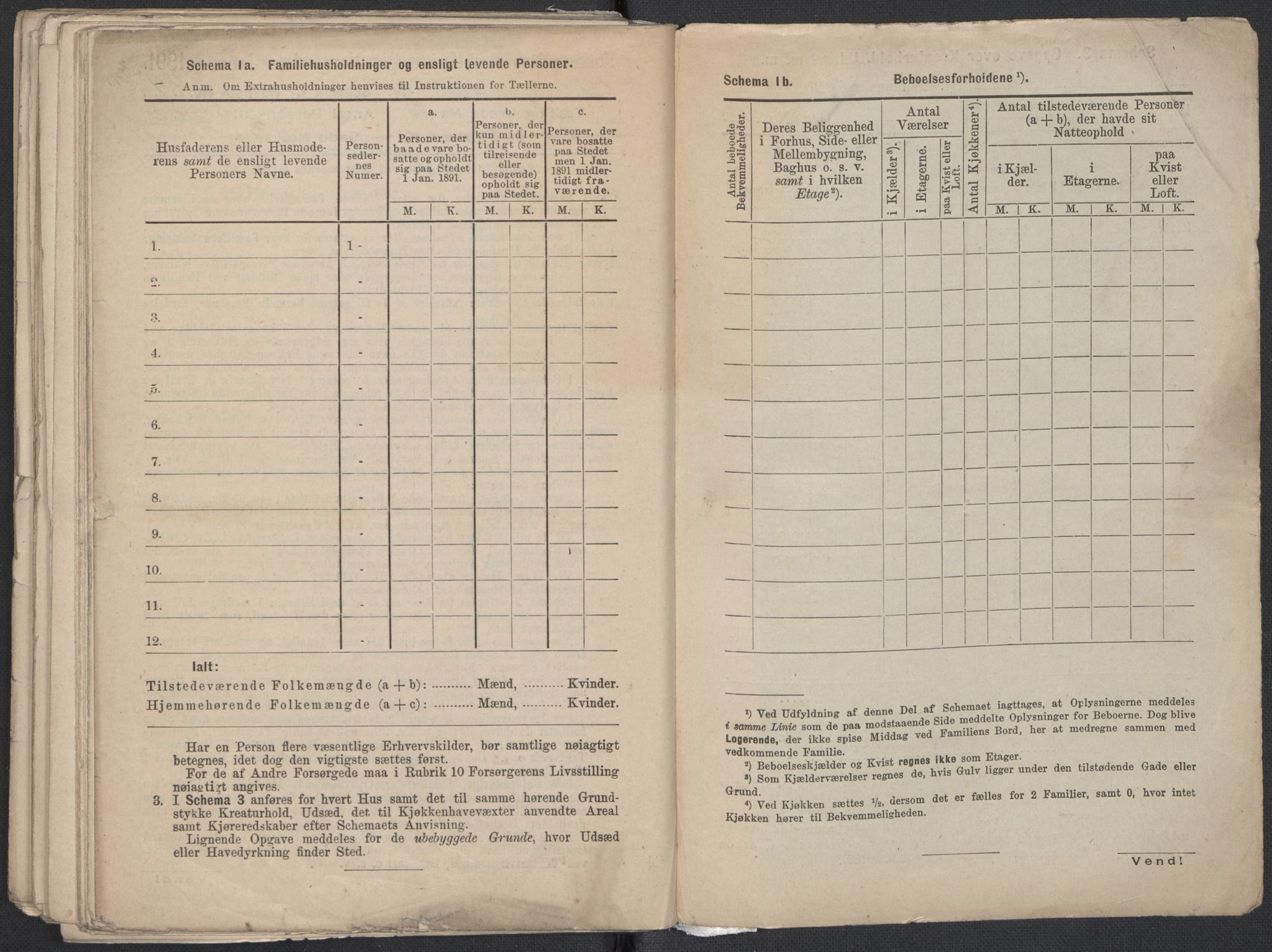 RA, 1891 Census for 1301 Bergen, 1891, p. 8319