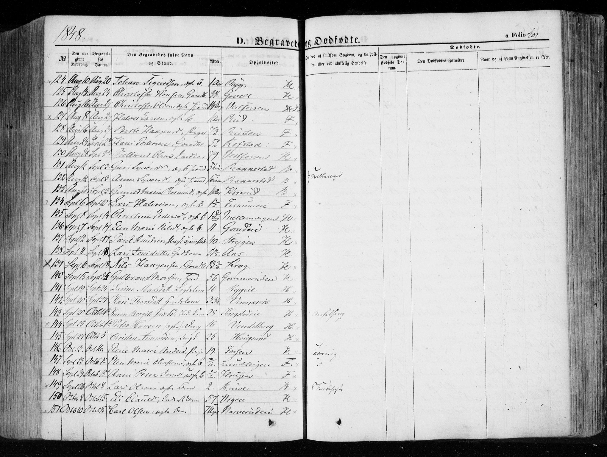 Eiker kirkebøker, SAKO/A-4/F/Fa/L0014: Parish register (official) no. I 14, 1846-1854, p. 401