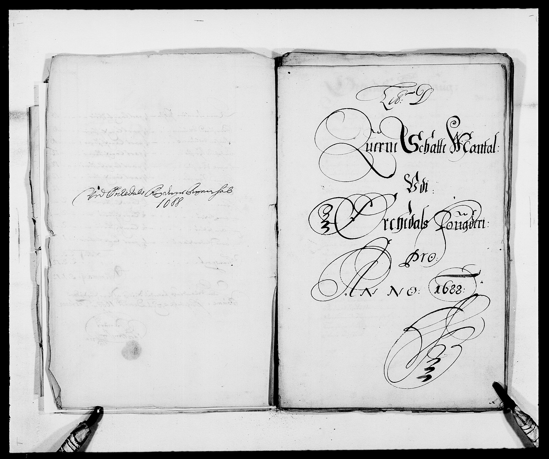 Rentekammeret inntil 1814, Reviderte regnskaper, Fogderegnskap, AV/RA-EA-4092/R58/L3935: Fogderegnskap Orkdal, 1687-1688, p. 259