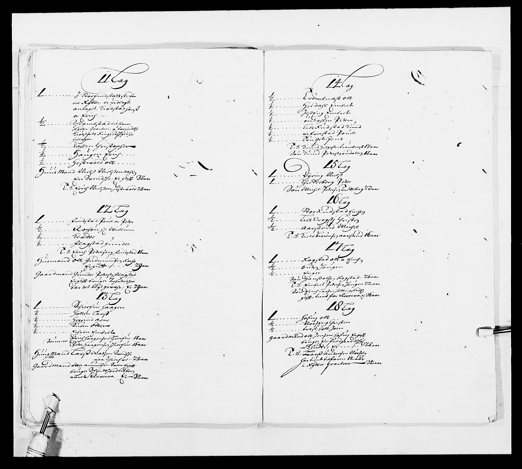 Kommanderende general (KG I) med Det norske krigsdirektorium, AV/RA-EA-5419/E/Ea/L0499: Opplandske regiment, 1690-1693, p. 32