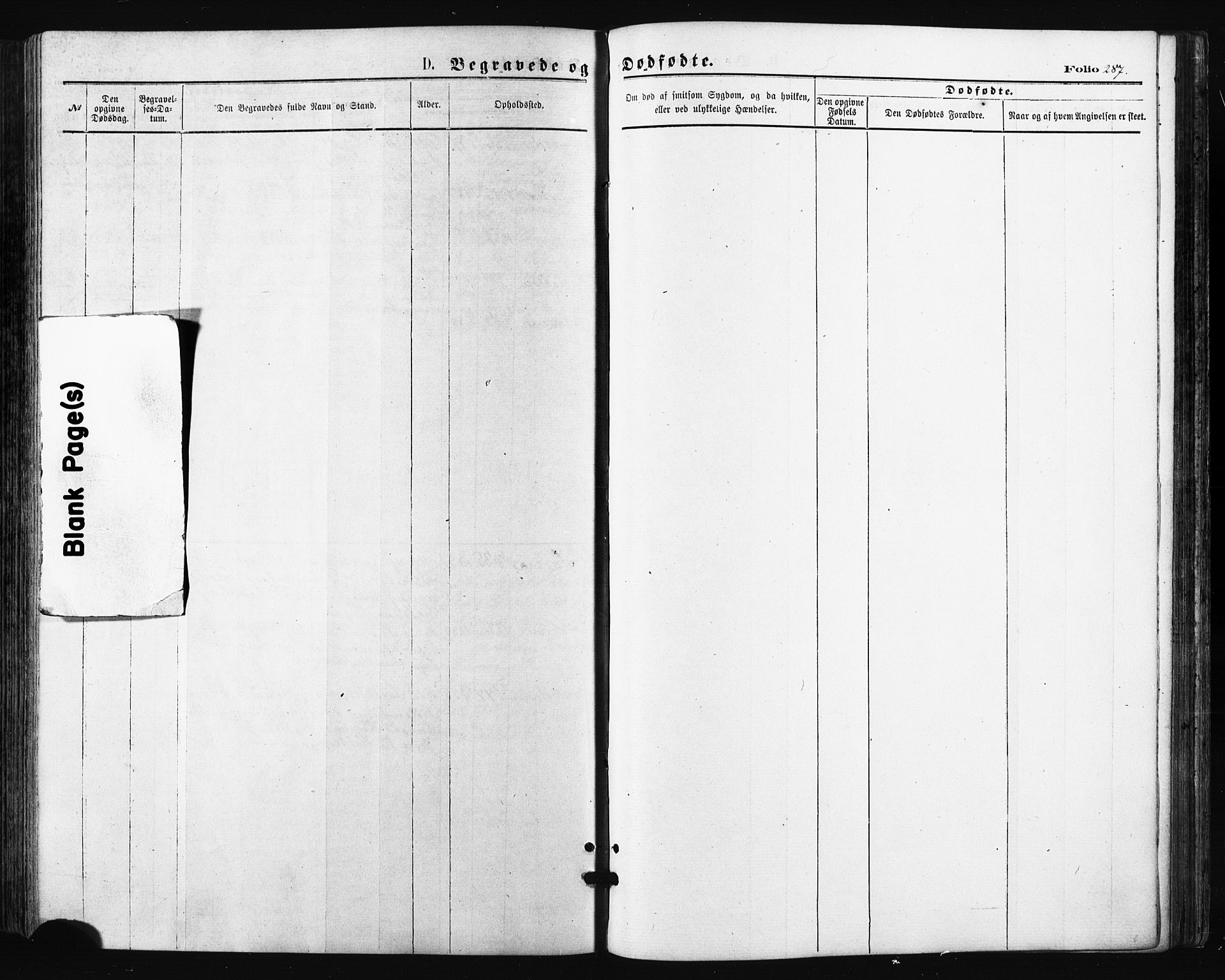 Trondenes sokneprestkontor, AV/SATØ-S-1319/H/Ha/L0013kirke: Parish register (official) no. 13, 1870-1878, p. 287