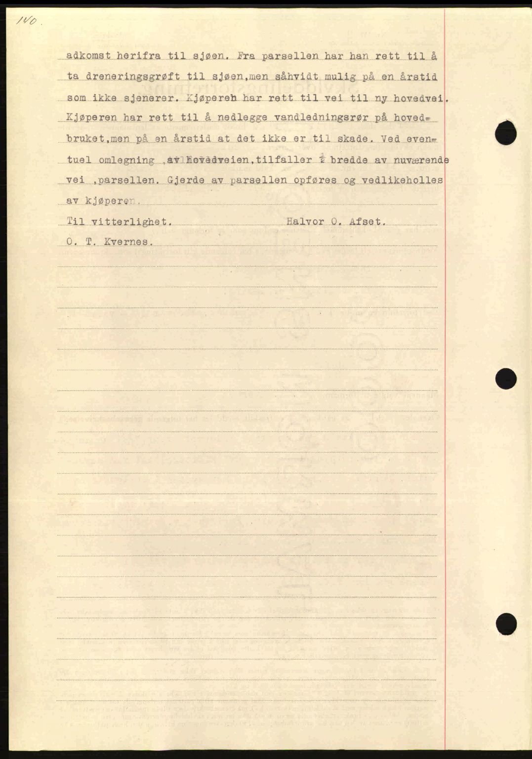 Nordmøre sorenskriveri, AV/SAT-A-4132/1/2/2Ca: Mortgage book no. A86, 1939-1939, Diary no: : 956/1939