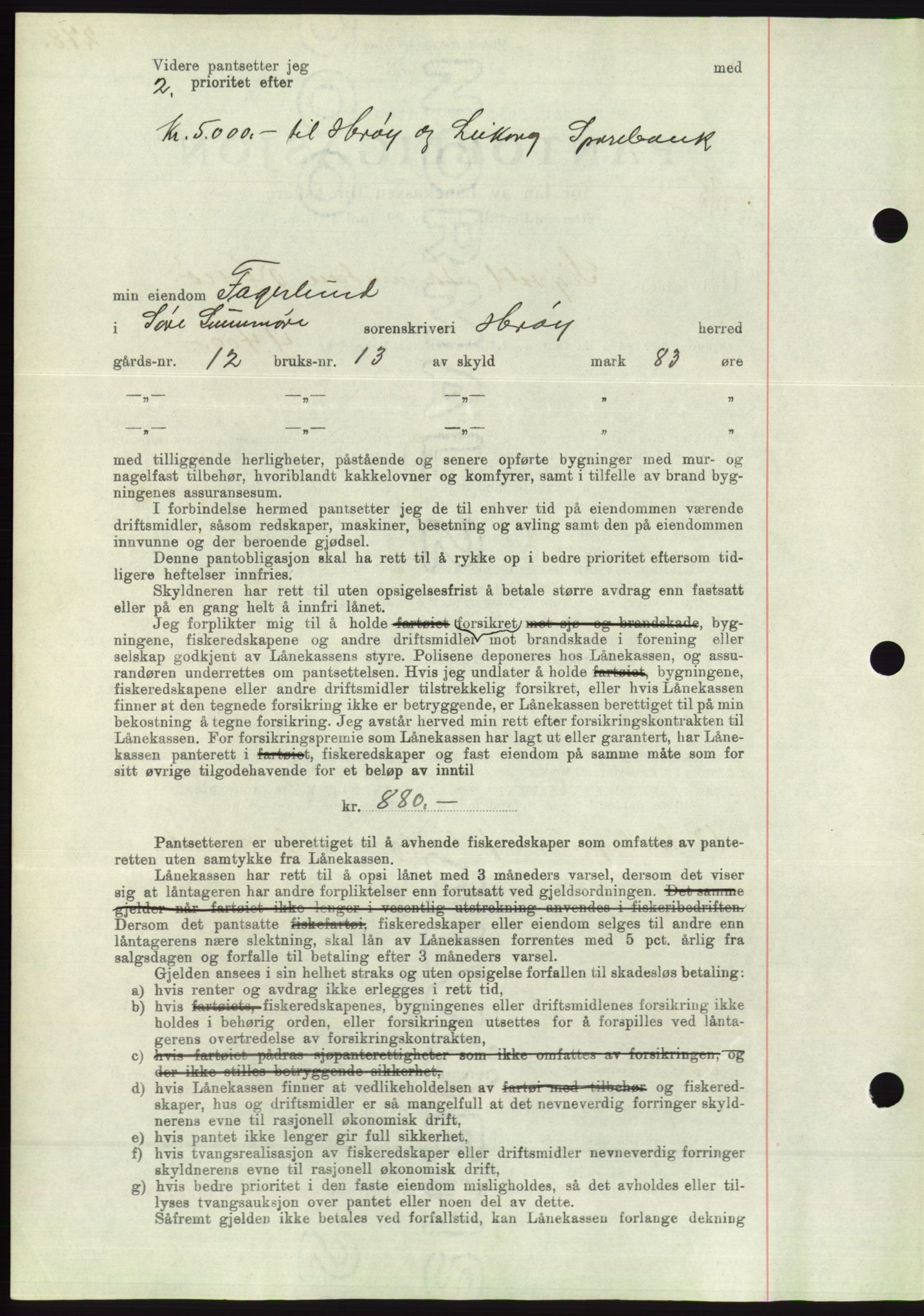 Søre Sunnmøre sorenskriveri, SAT/A-4122/1/2/2C/L0062: Mortgage book no. 56, 1936-1937, Diary no: : 145/1937