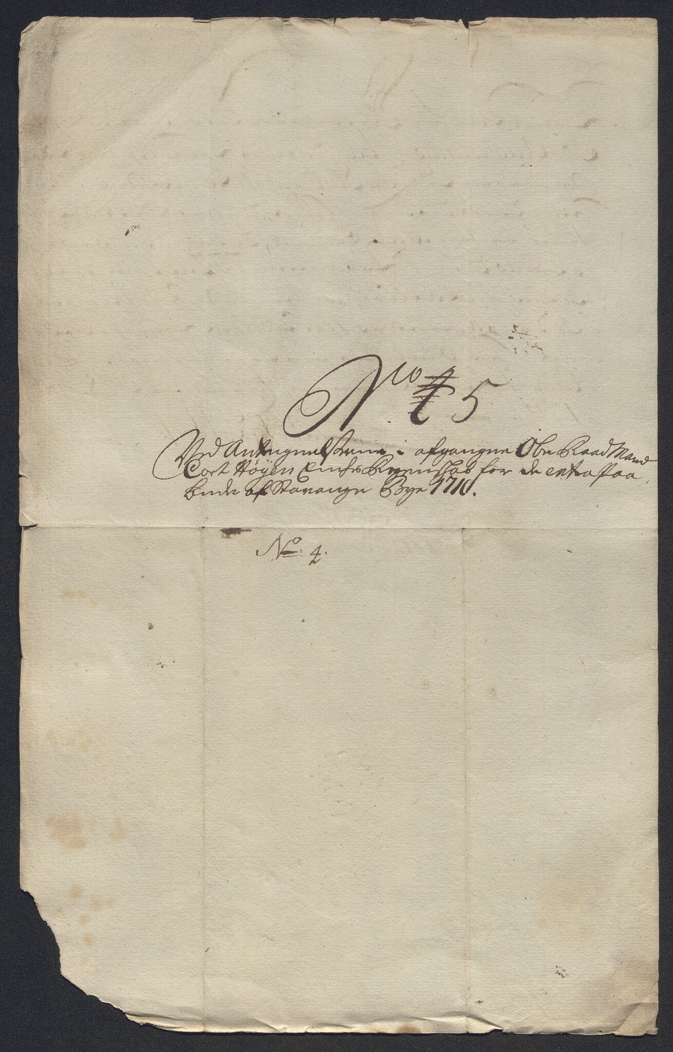 Rentekammeret inntil 1814, Reviderte regnskaper, Byregnskaper, RA/EA-4066/R/Ro/L0302: [O4] Kontribusjonsregnskap, 1687-1711, p. 305