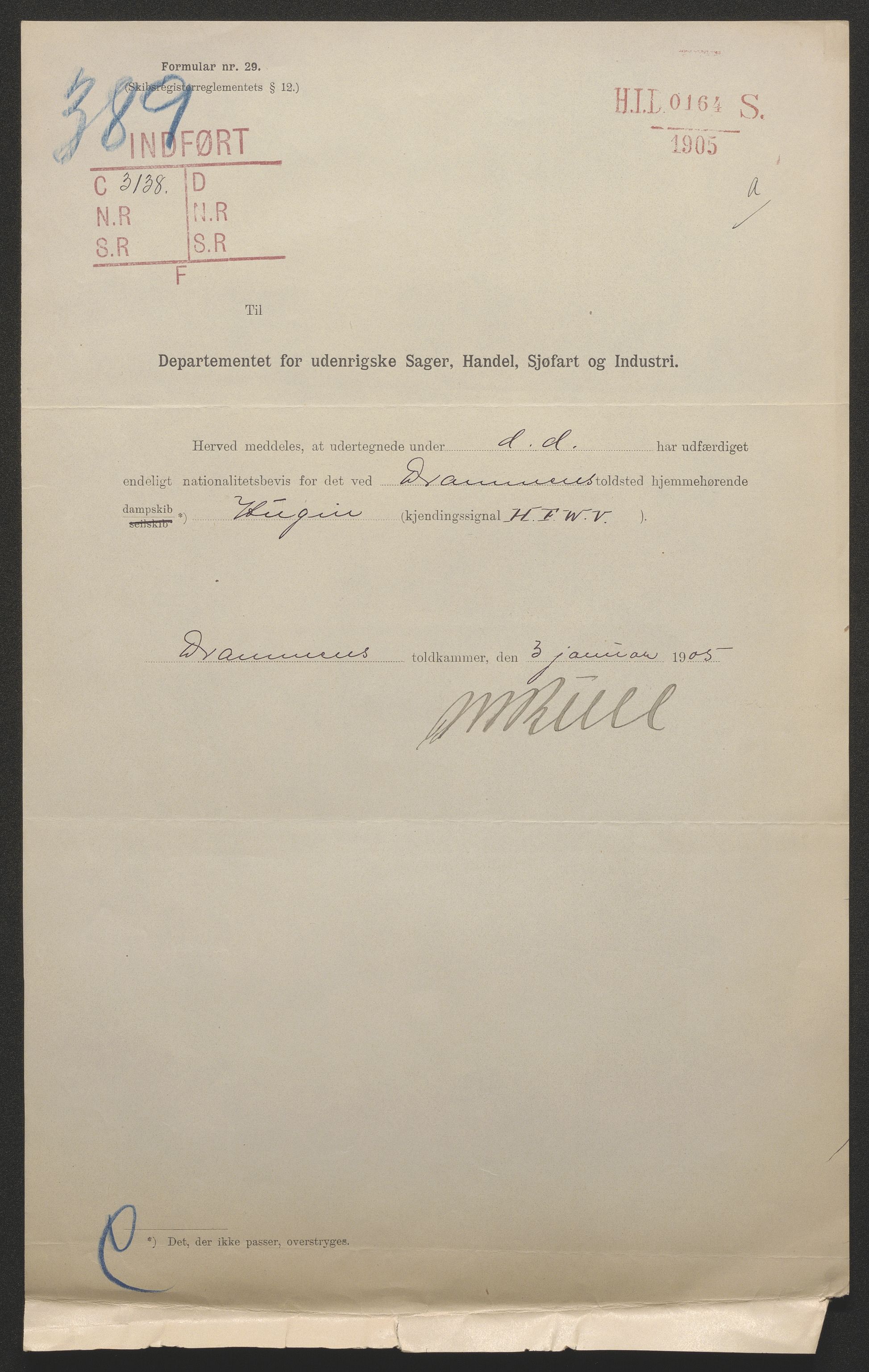 Sjøfartsdirektoratet med forløpere, skipsmapper slettede skip, AV/RA-S-4998/F/Fa/L0519: --, 1850-1922, p. 662