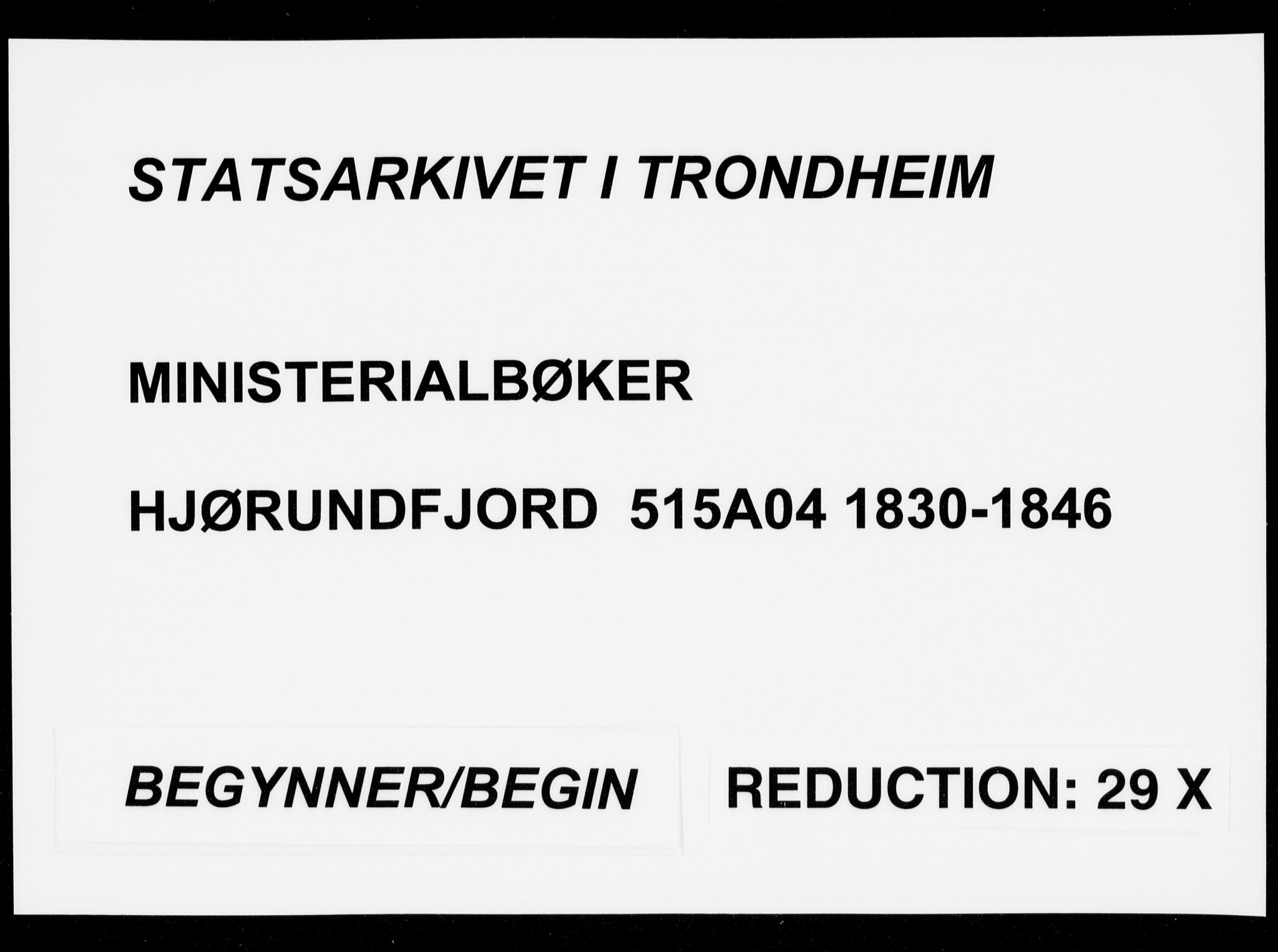 Ministerialprotokoller, klokkerbøker og fødselsregistre - Møre og Romsdal, SAT/A-1454/515/L0208: Parish register (official) no. 515A04, 1830-1846