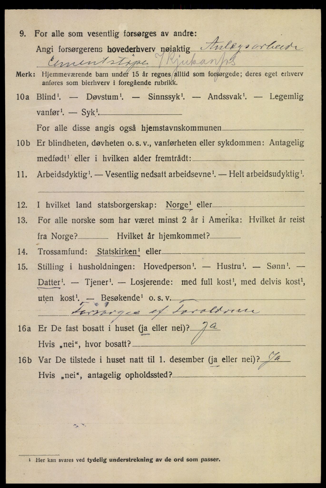 SAKO, 1920 census for Tinn, 1920, p. 7745