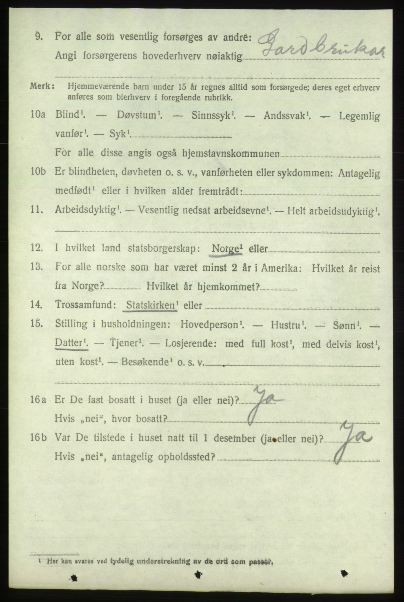 SAB, 1920 census for Skånevik, 1920, p. 6382