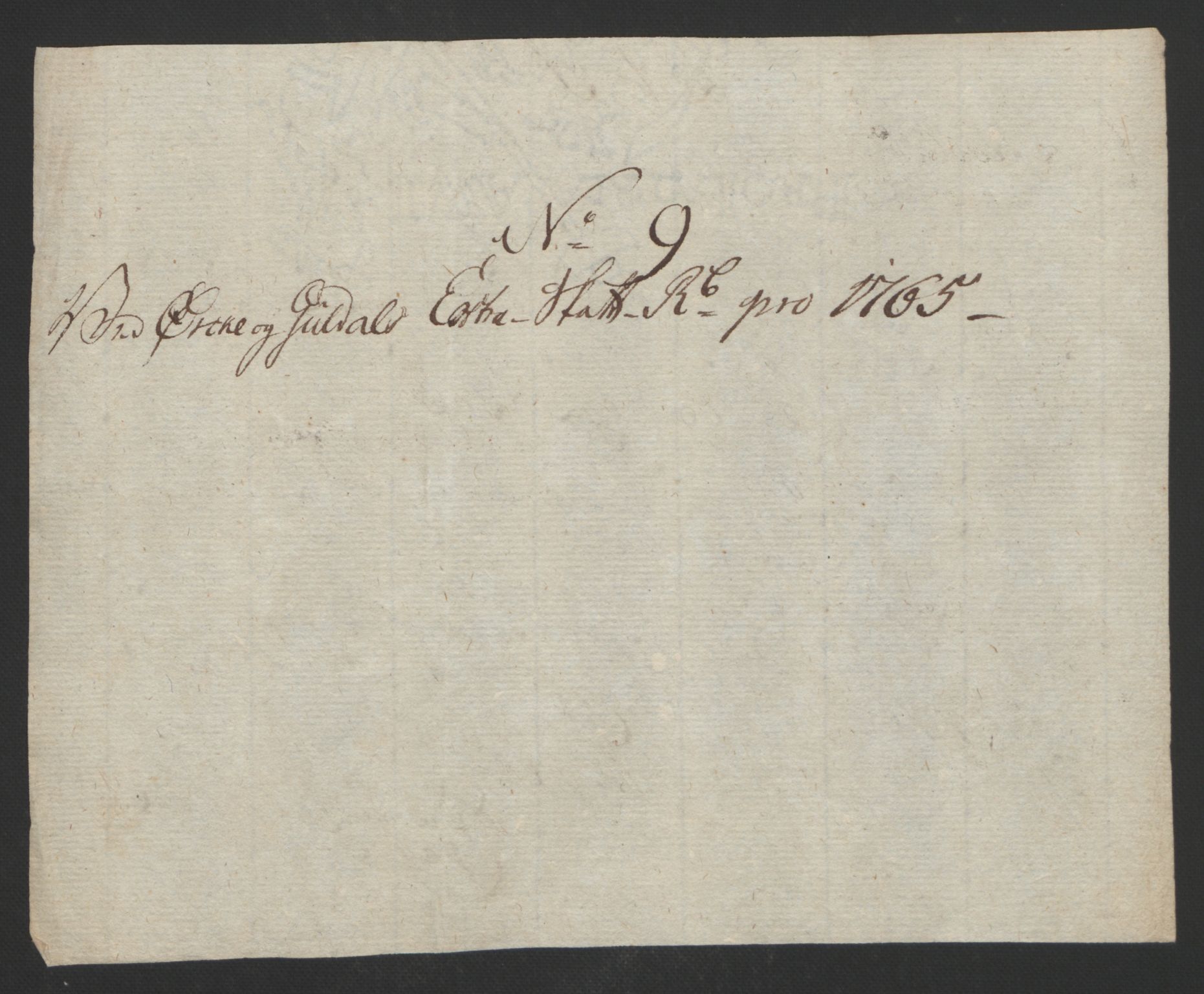 Rentekammeret inntil 1814, Reviderte regnskaper, Fogderegnskap, RA/EA-4092/R60/L4094: Ekstraskatten Orkdal og Gauldal, 1762-1765, p. 286