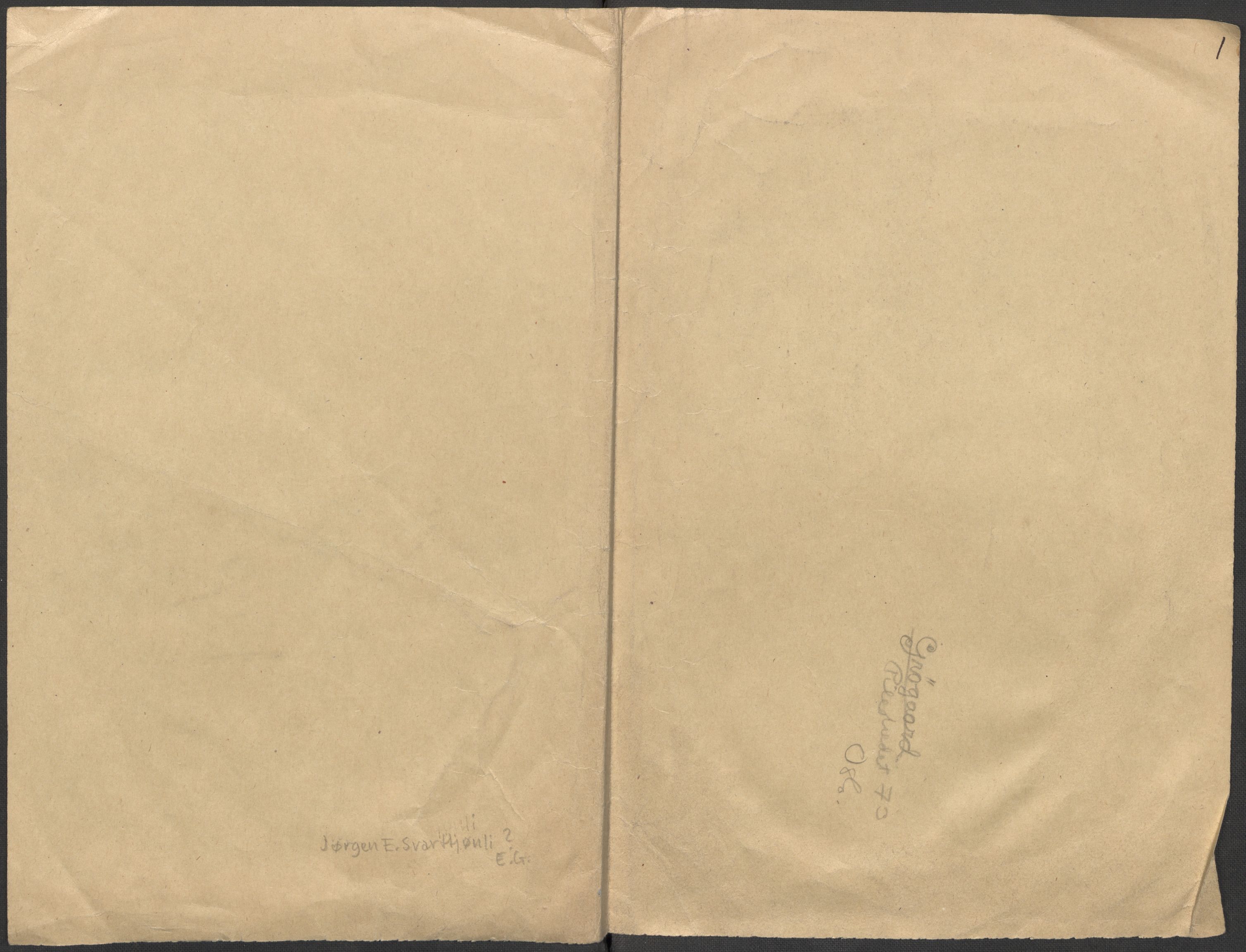 Grøgaard, Joachim, RA/PA-1773/F/L0002: Tegninger og tekster, 1942-1945, p. 131