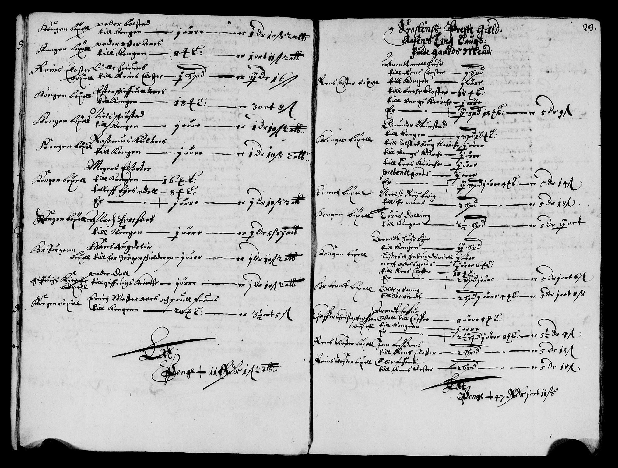 Rentekammeret inntil 1814, Reviderte regnskaper, Lensregnskaper, AV/RA-EA-5023/R/Rb/Rbw/L0127: Trondheim len, 1656-1657