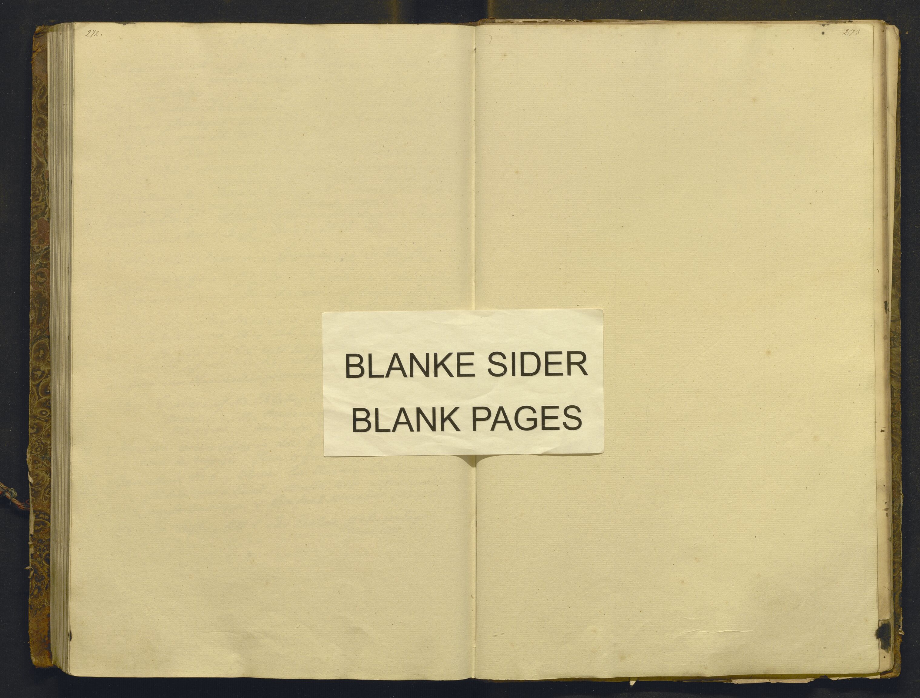 Bergens Museum, AV/SAB-A-17301/05/G/Gc/L0001: Tilleggskatalog til Naturhistorisk avdeling og Fastings bibliotek , 1882-1888, p. 272-273