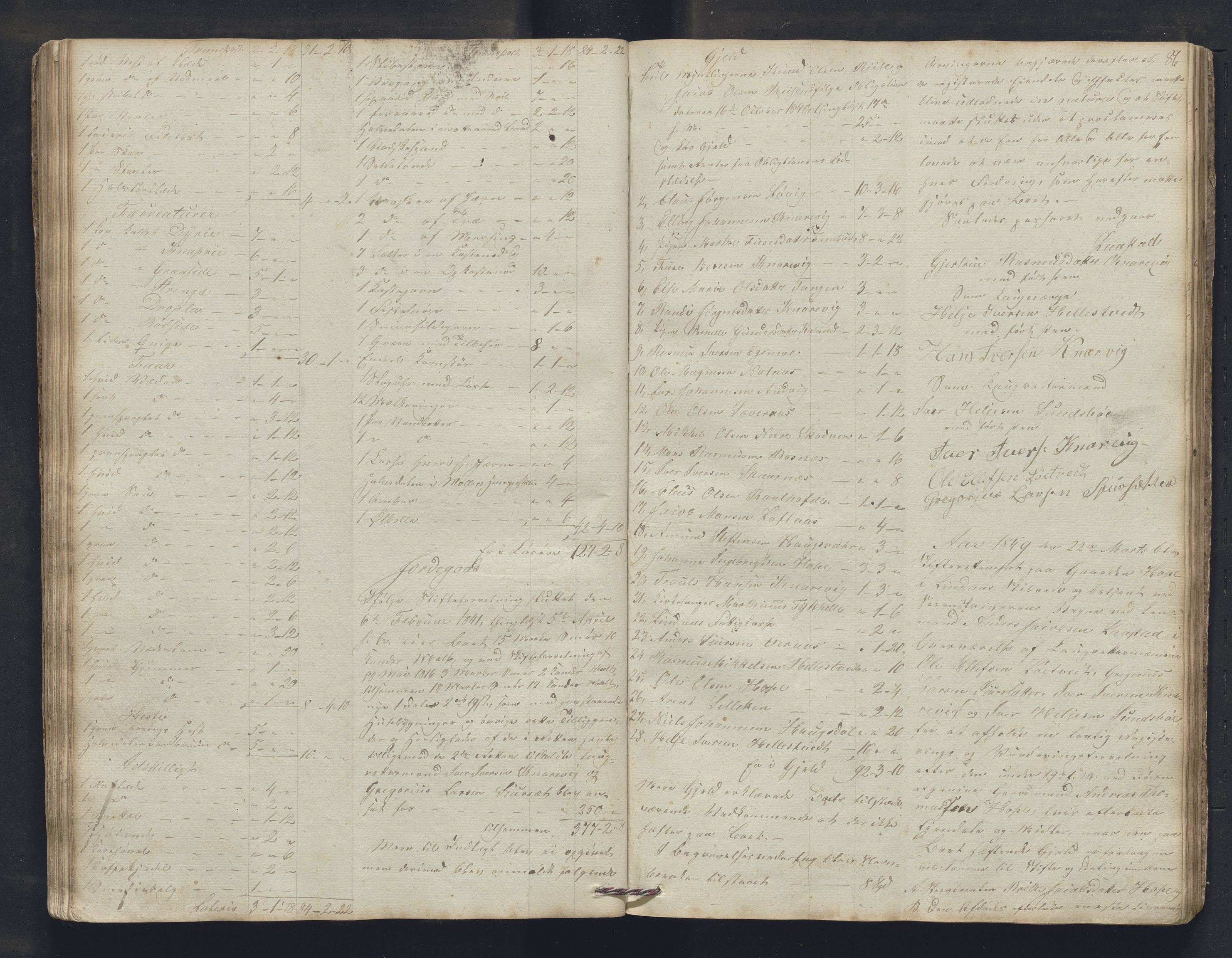 Nordhordland sorenskrivar, AV/SAB-A-2901/1/H/Hb/L0015: Registreringsprotokollar, 1846-1850, p. 86