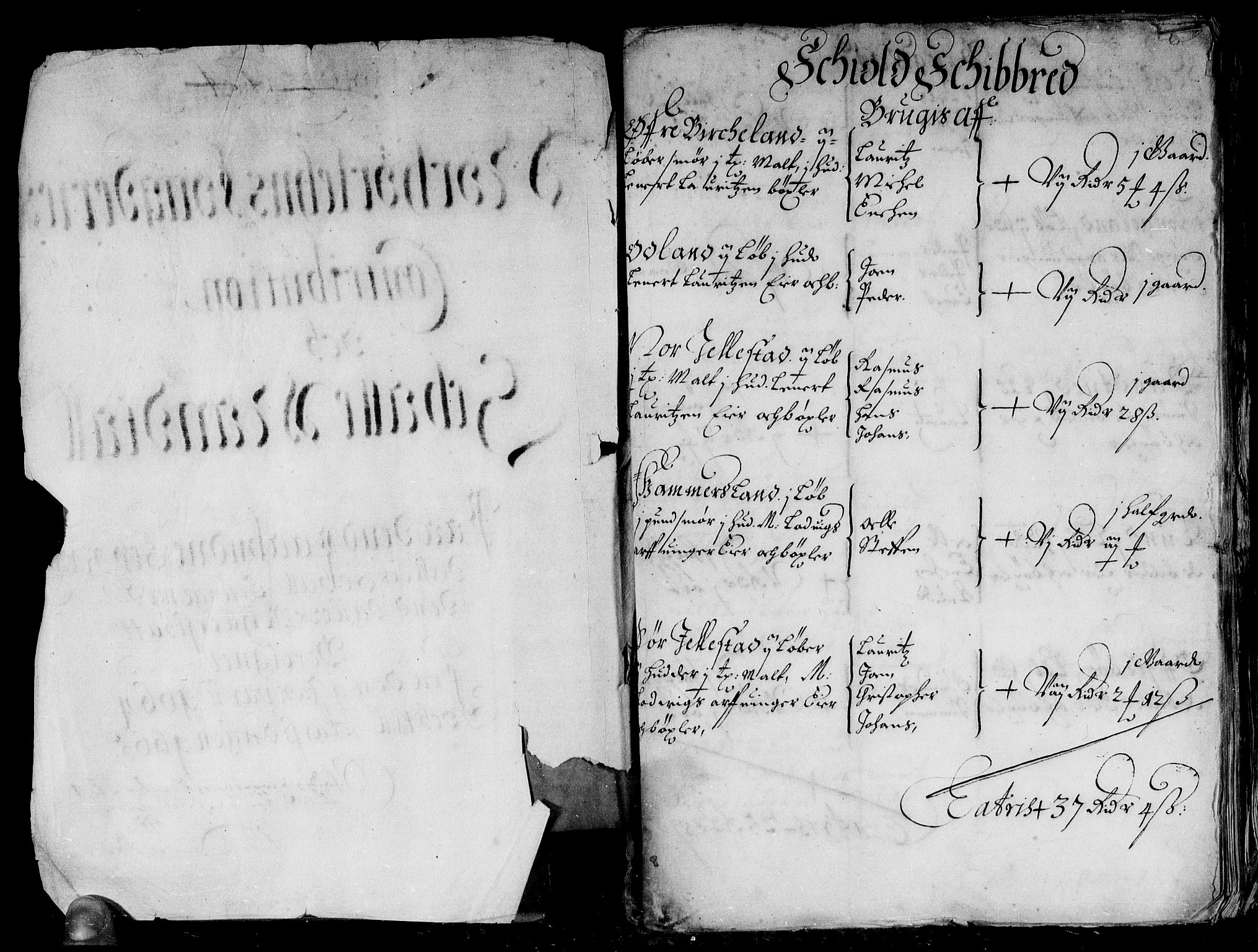 Rentekammeret inntil 1814, Reviderte regnskaper, Stiftamtstueregnskaper, Bergen stiftamt, AV/RA-EA-6043/R/Rc/L0011: Bergen stiftamt, 1664
