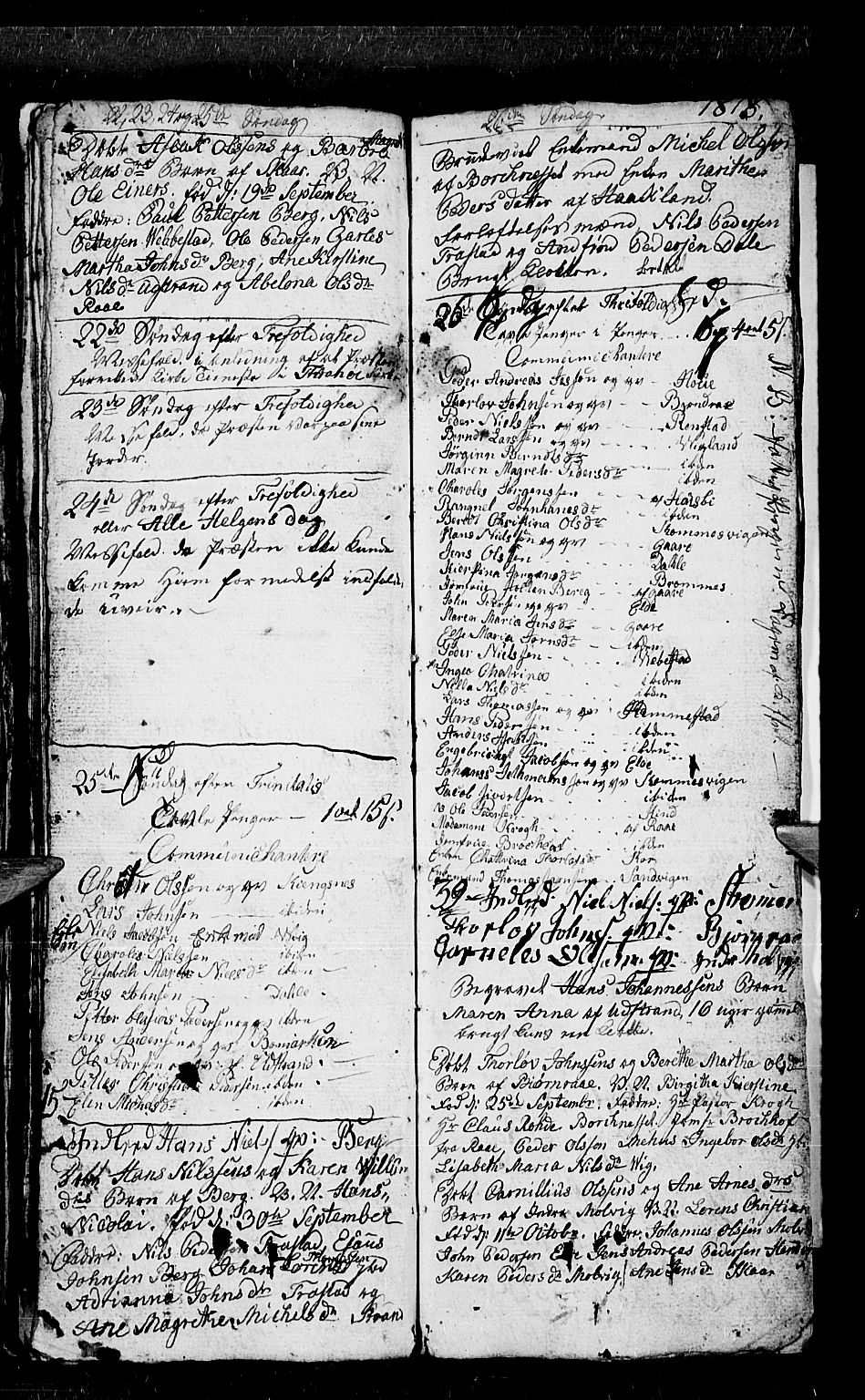 Kvæfjord sokneprestkontor, AV/SATØ-S-1323/G/Ga/Gab/L0001klokker: Parish register (copy) no. 1, 1806-1824