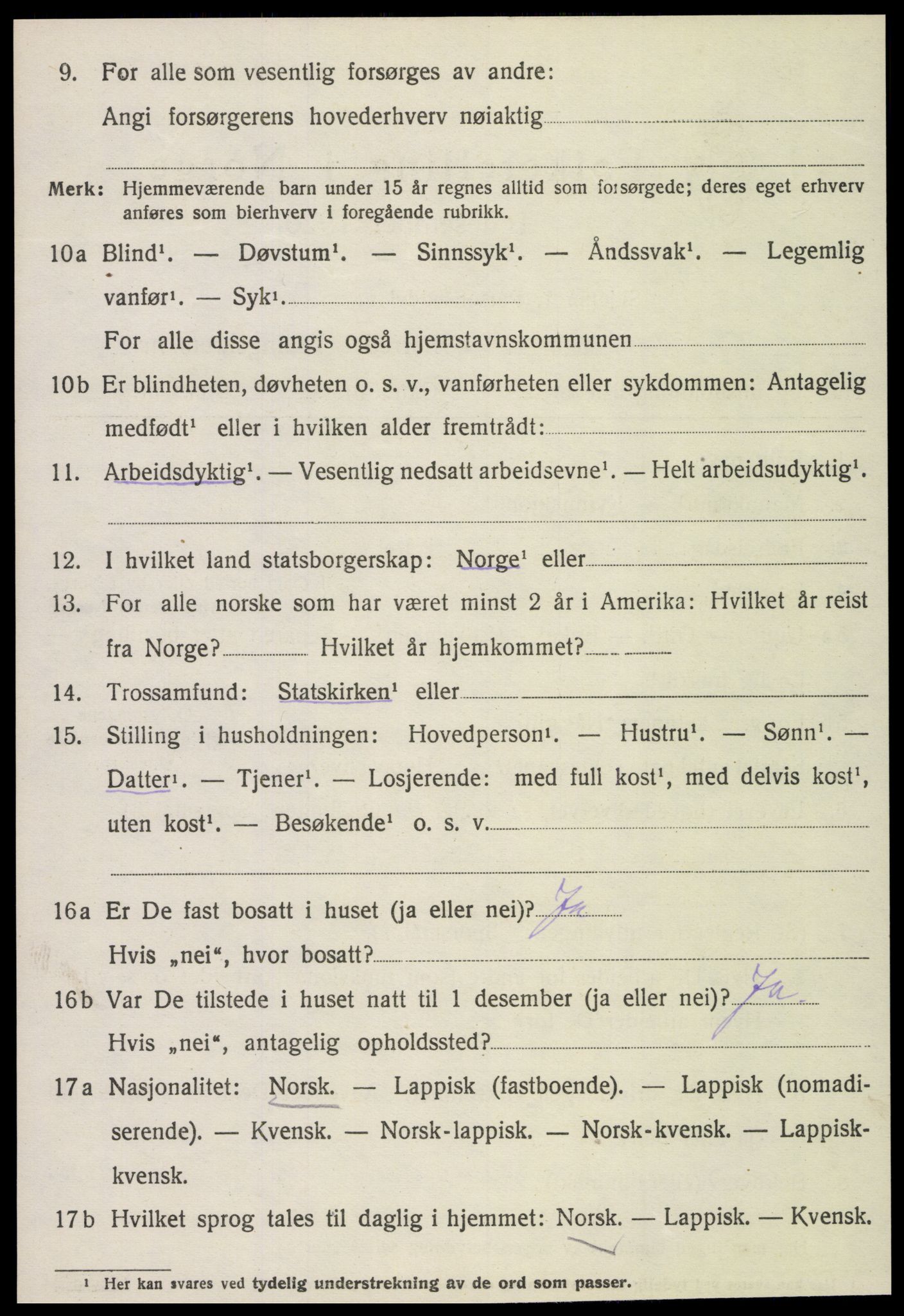 SAT, 1920 census for Inderøy, 1920, p. 5596