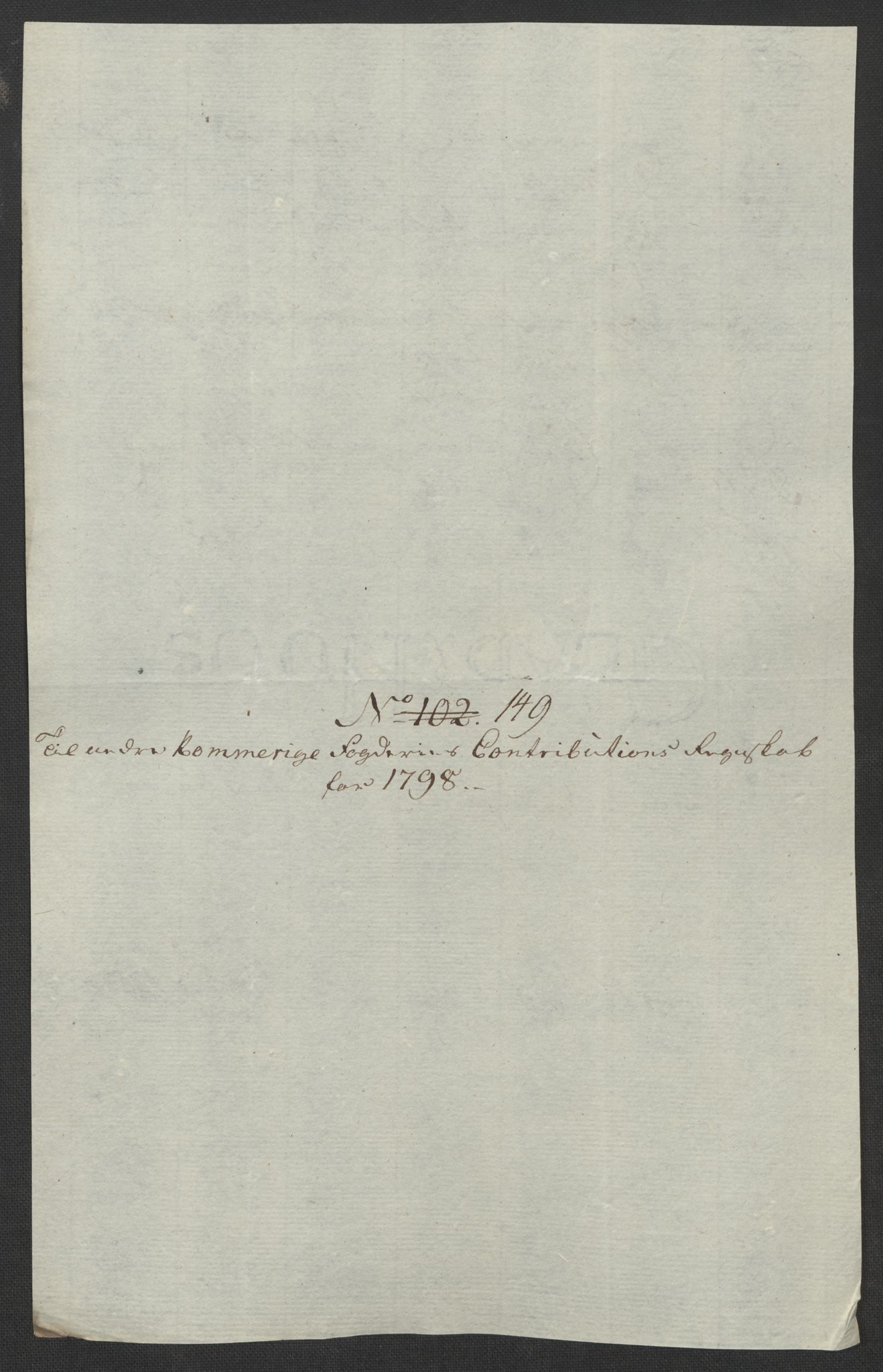 Rentekammeret inntil 1814, Reviderte regnskaper, Fogderegnskap, AV/RA-EA-4092/R11/L0674: Fogderegnskap Nedre Romerike, 1798, p. 463