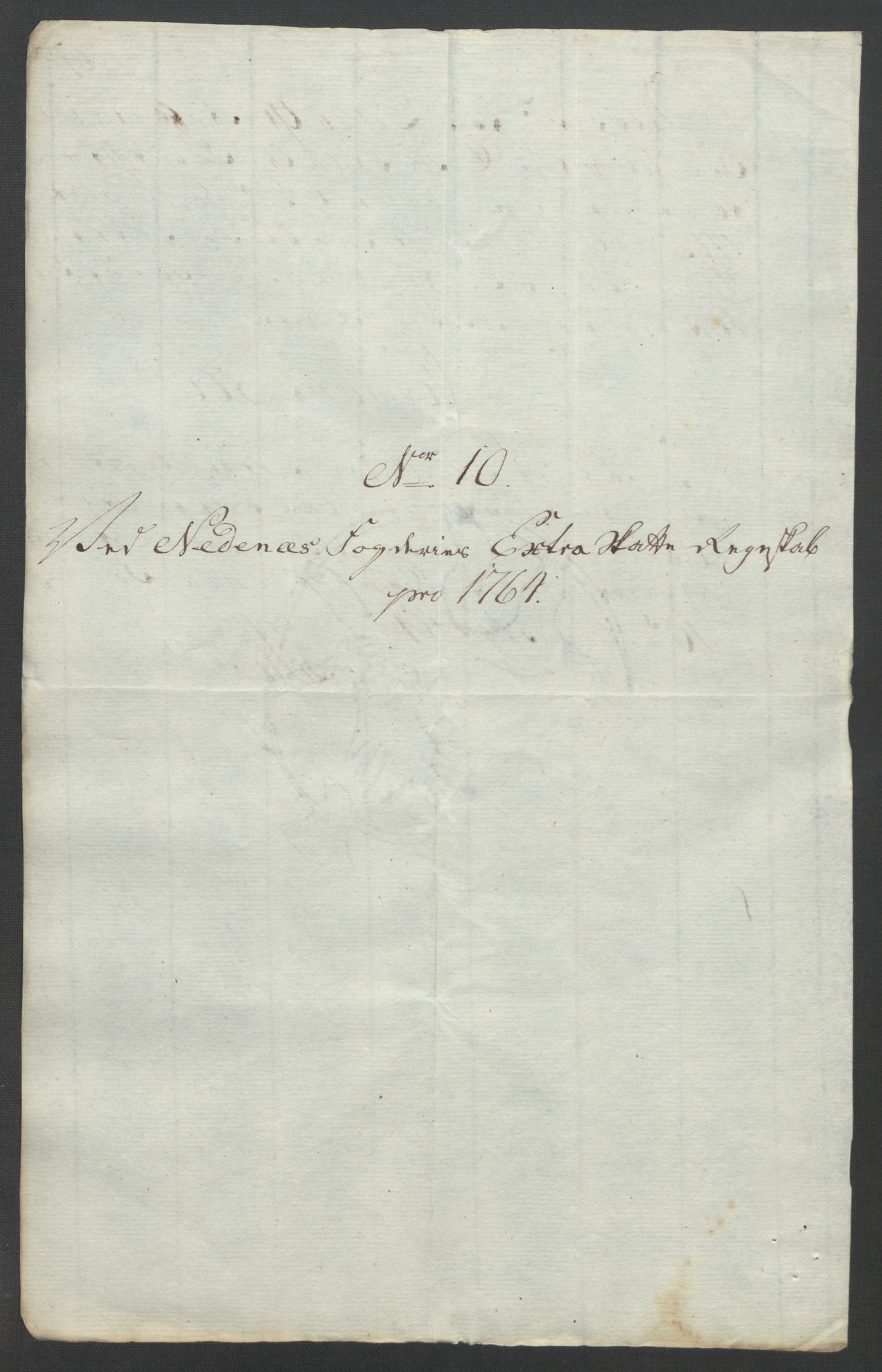 Rentekammeret inntil 1814, Reviderte regnskaper, Fogderegnskap, AV/RA-EA-4092/R39/L2424: Ekstraskatten Nedenes, 1762-1767, p. 114