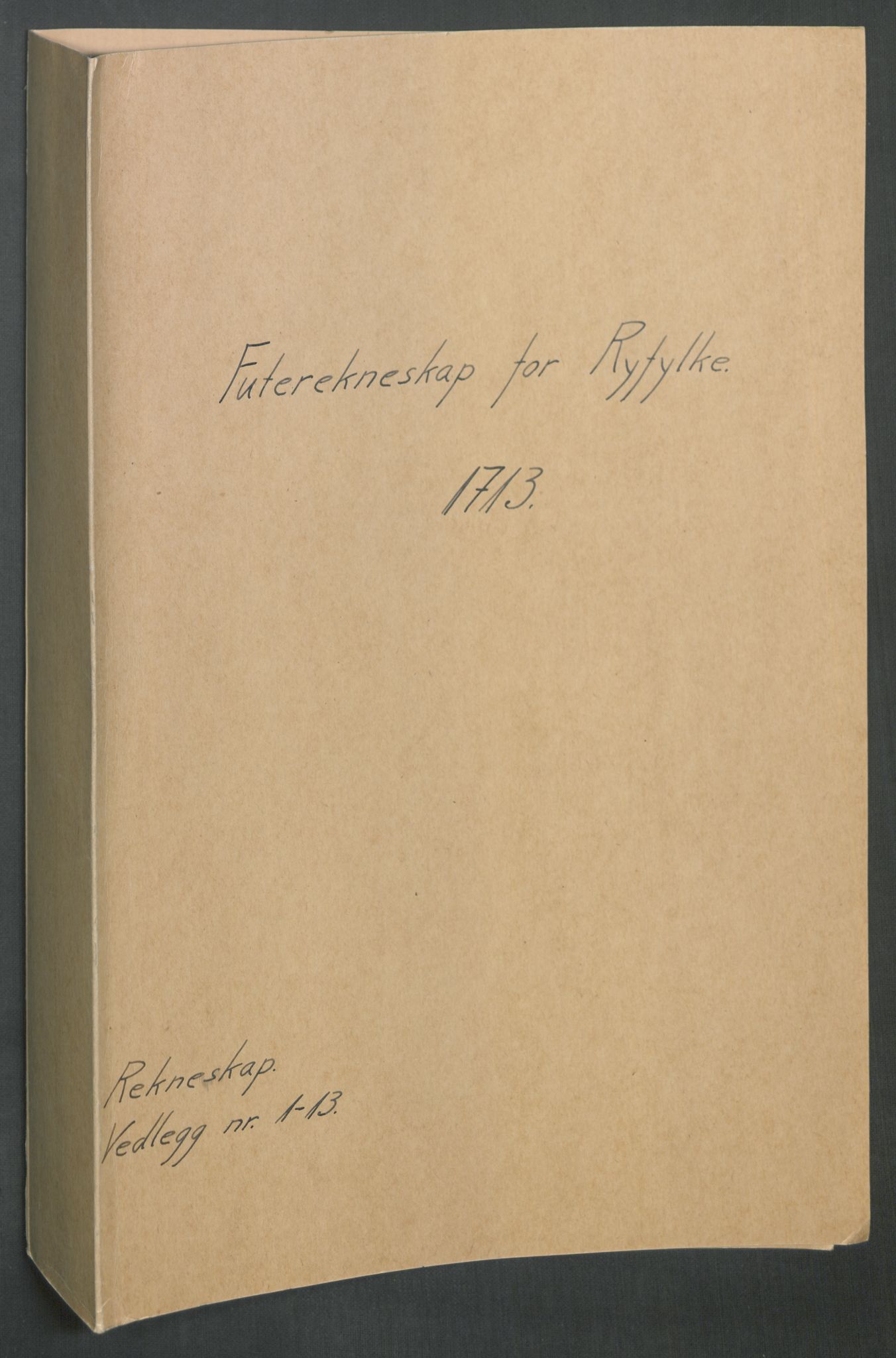 Rentekammeret inntil 1814, Reviderte regnskaper, Fogderegnskap, RA/EA-4092/R47/L2866: Fogderegnskap Ryfylke, 1713, p. 2