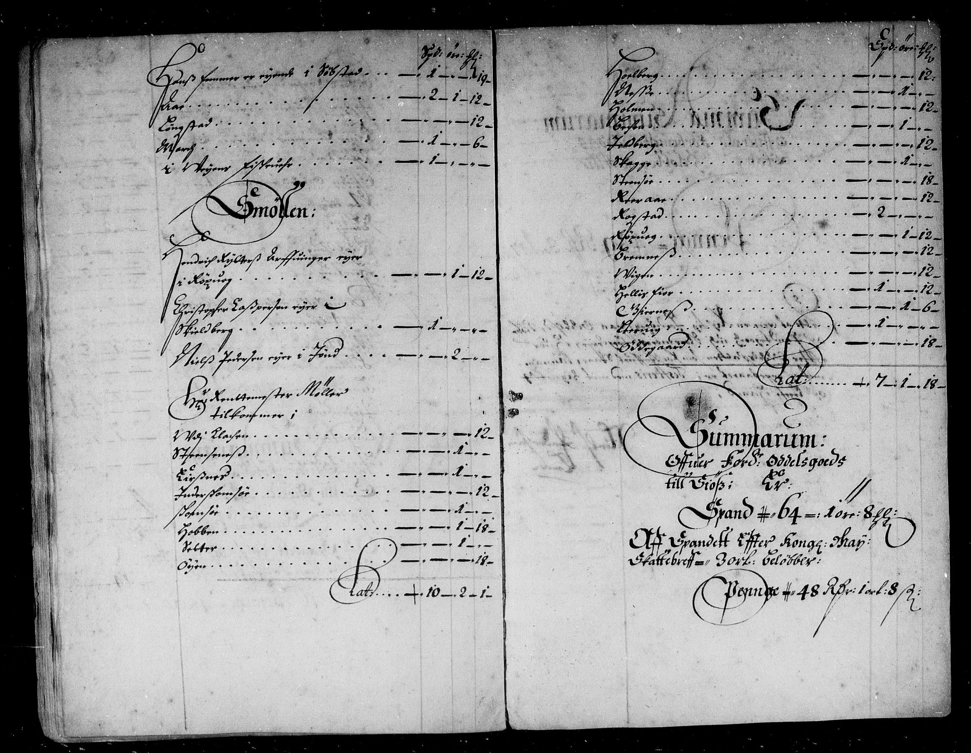 Rentekammeret inntil 1814, Reviderte regnskaper, Stiftamtstueregnskaper, Trondheim stiftamt og Nordland amt, AV/RA-EA-6044/R/Rd/L0039: Trondheim stiftamt, 1674
