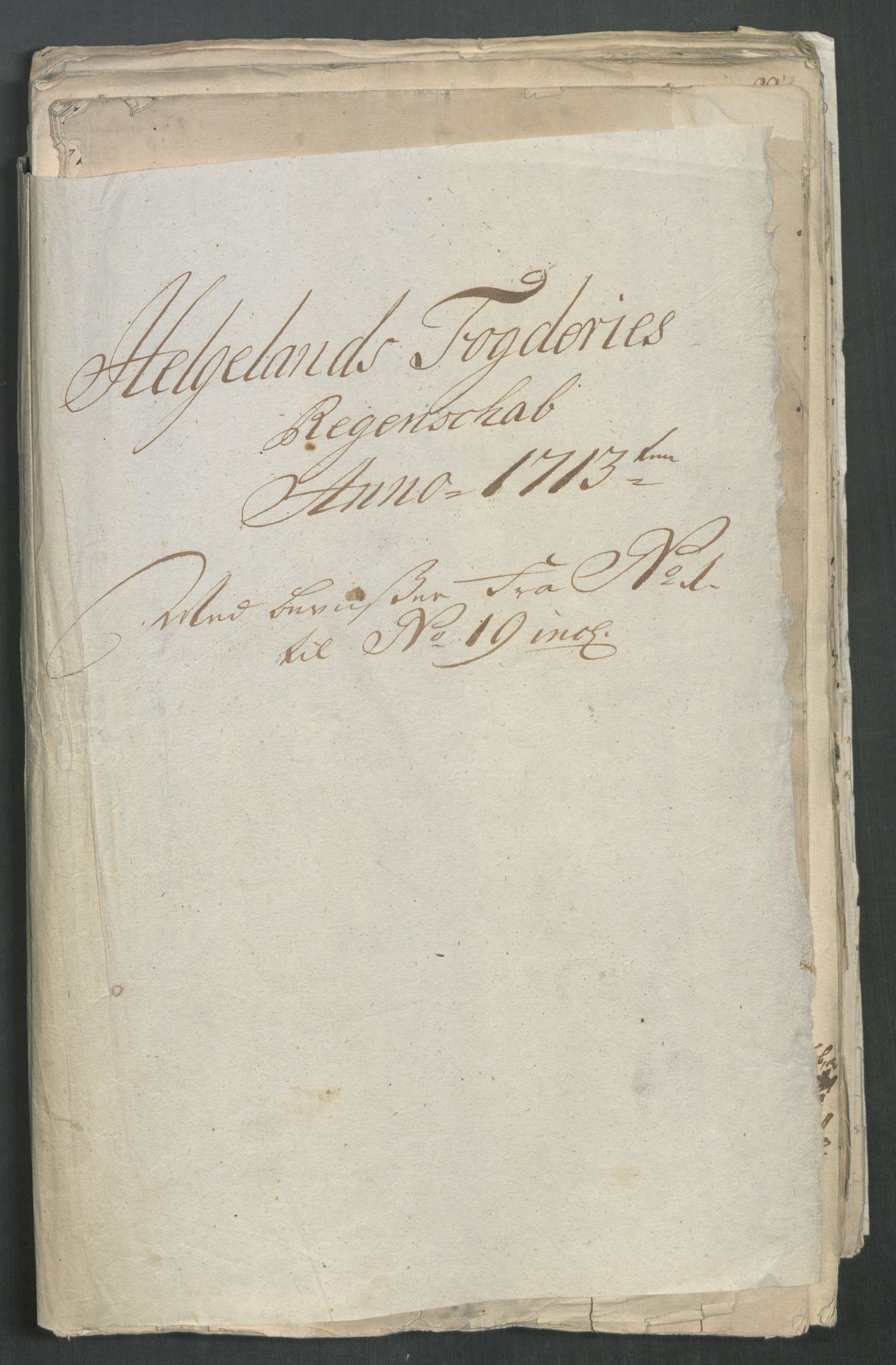 Rentekammeret inntil 1814, Reviderte regnskaper, Fogderegnskap, AV/RA-EA-4092/R65/L4512: Fogderegnskap Helgeland, 1712-1713, p. 291