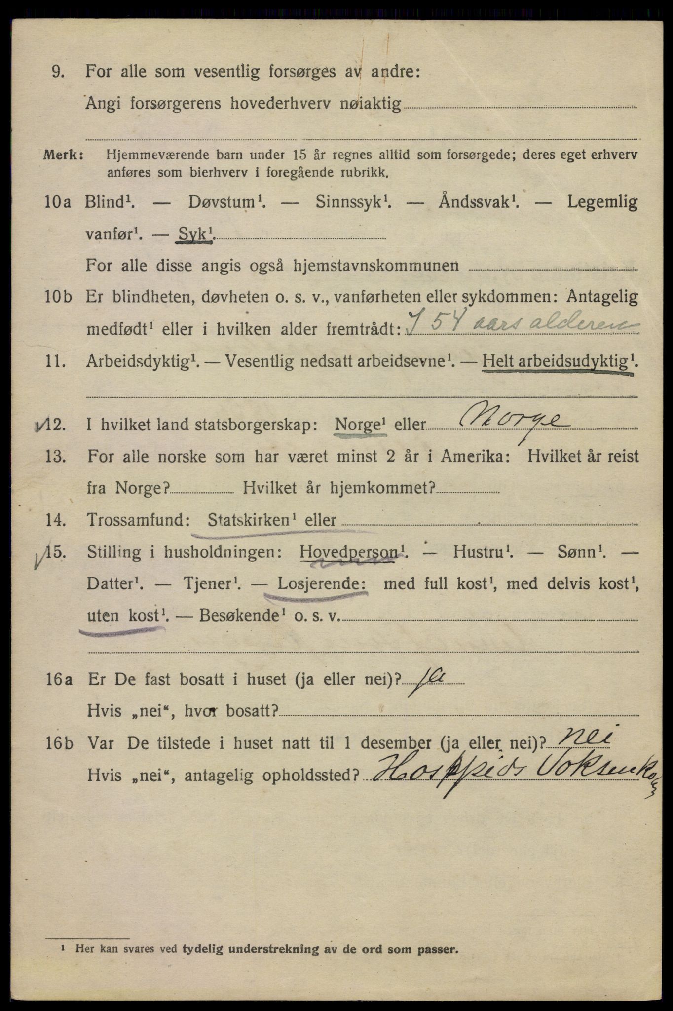 SAO, 1920 census for Kristiania, 1920, p. 269640