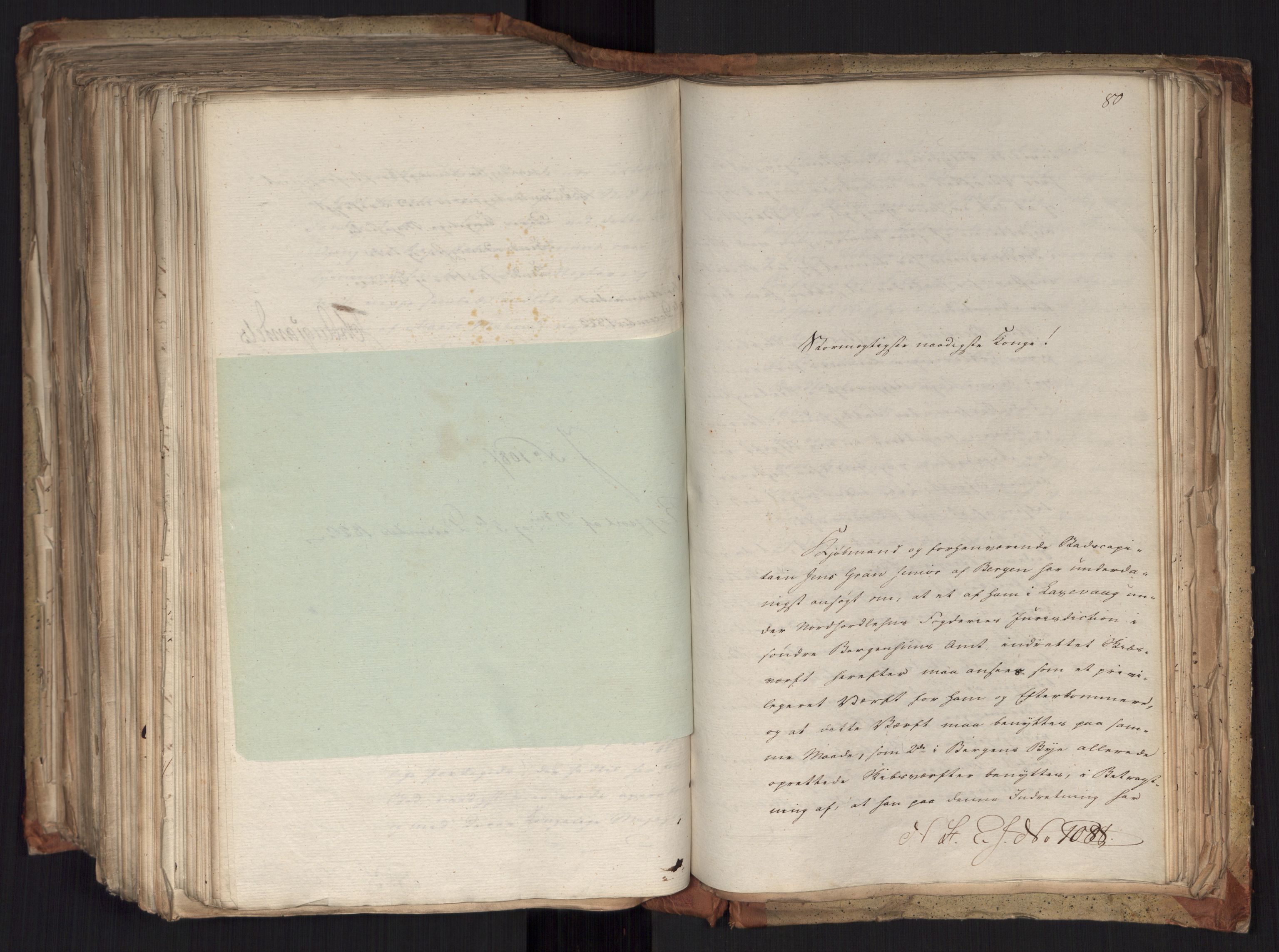 Statsrådsavdelingen i Stockholm, AV/RA-S-1003/D/Da/L0036: Regjeringsinnstillinger nr. 841-1114, 1823, p. 714
