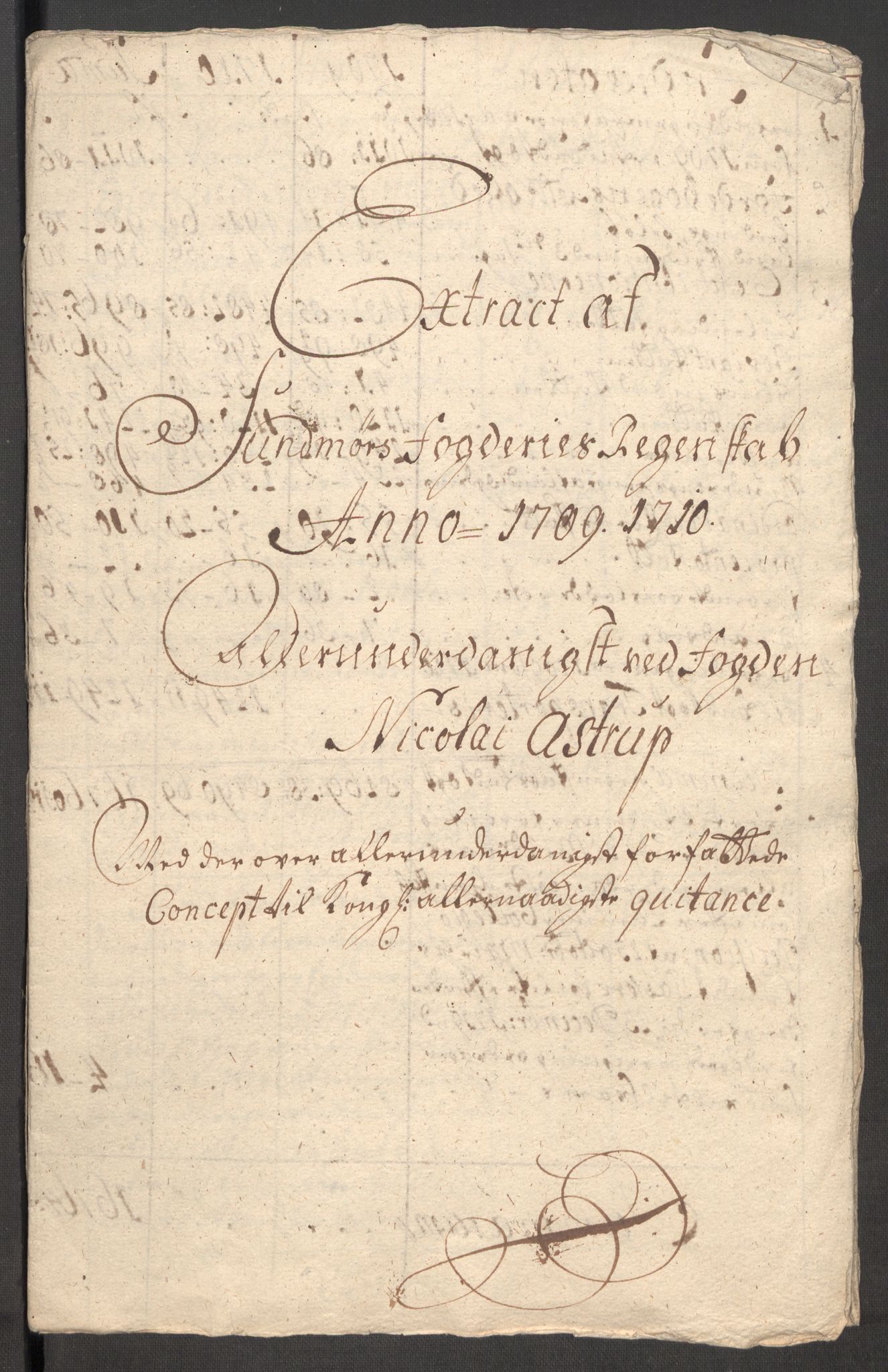 Rentekammeret inntil 1814, Reviderte regnskaper, Fogderegnskap, RA/EA-4092/R54/L3563: Fogderegnskap Sunnmøre, 1710, p. 25