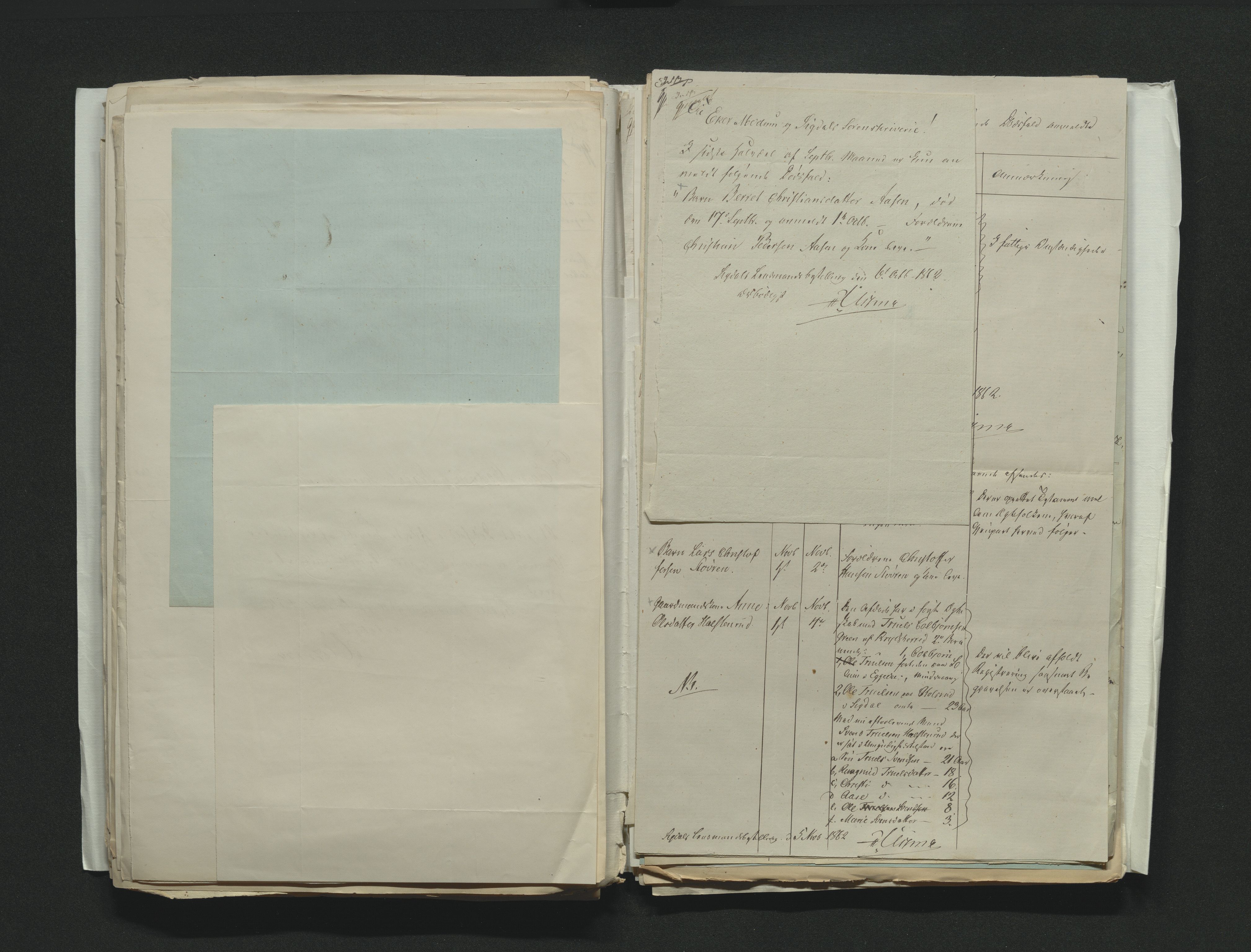 Eiker, Modum og Sigdal sorenskriveri, AV/SAKO-A-123/H/Ha/Hab/L0011: Dødsfallsmeldinger, 1862-1865, p. 108