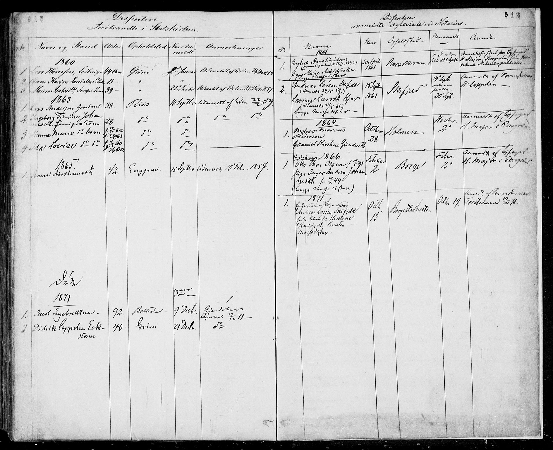 Gjerpen kirkebøker, SAKO/A-265/F/Fa/L0008b: Parish register (official) no. I 8B, 1857-1871, p. 512
