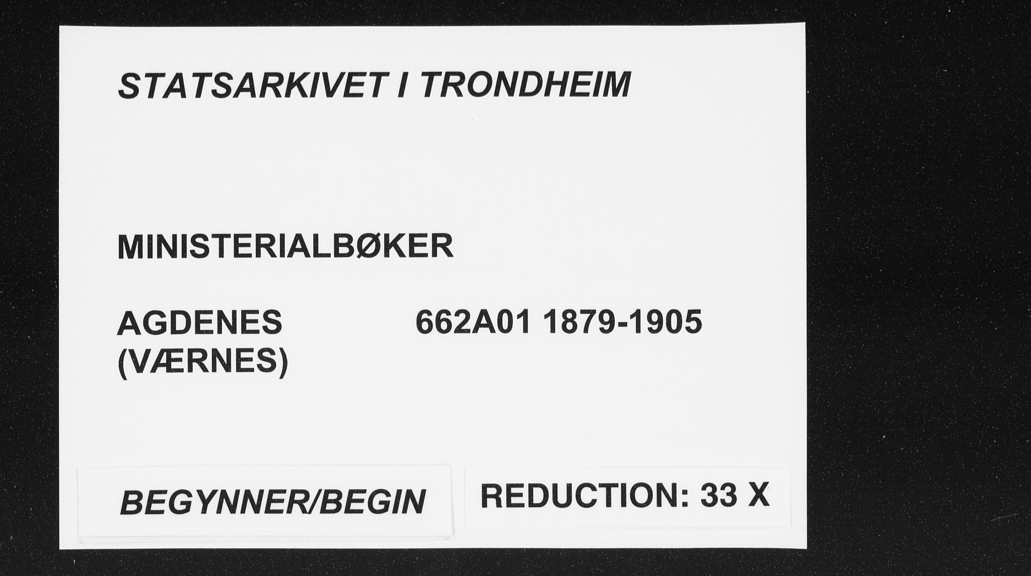 Ministerialprotokoller, klokkerbøker og fødselsregistre - Sør-Trøndelag, SAT/A-1456/662/L0755: Parish register (official) no. 662A01, 1879-1905