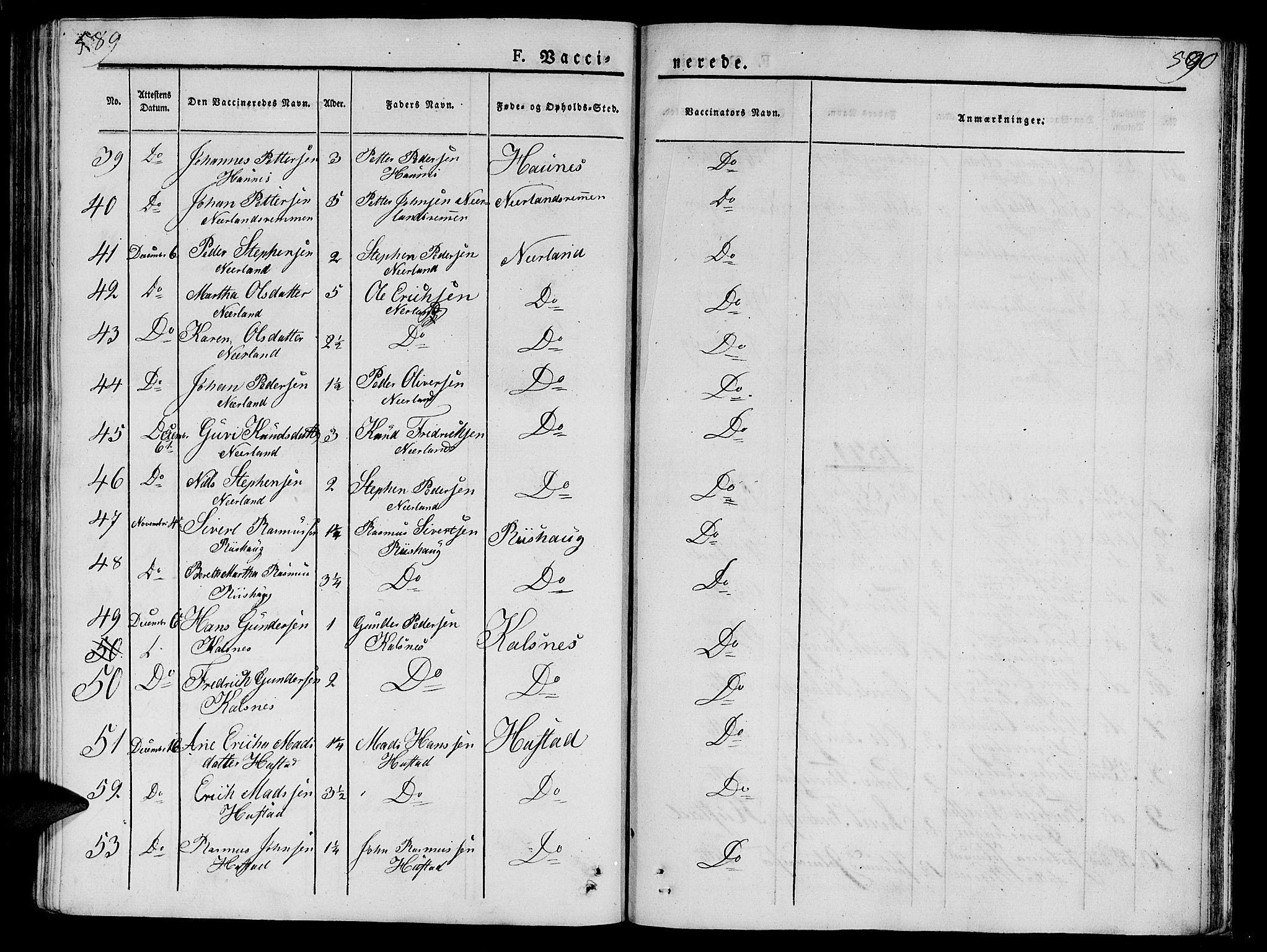 Ministerialprotokoller, klokkerbøker og fødselsregistre - Møre og Romsdal, AV/SAT-A-1454/566/L0765: Parish register (official) no. 566A04, 1829-1841, p. 589-590