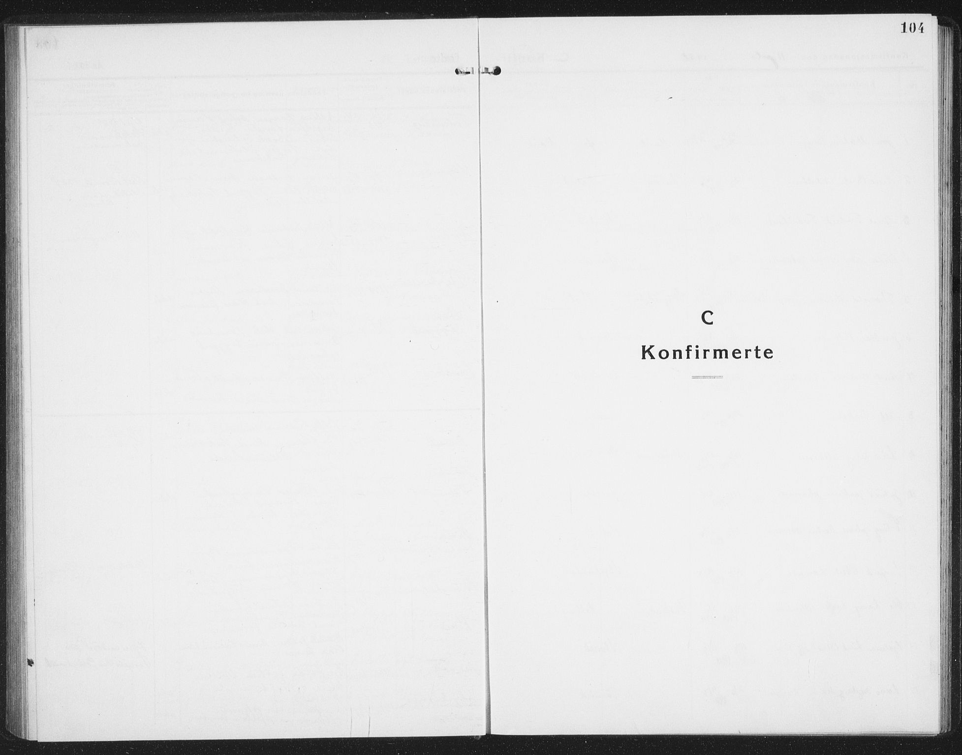 Ministerialprotokoller, klokkerbøker og fødselsregistre - Nordland, SAT/A-1459/854/L0788: Parish register (copy) no. 854C04, 1926-1940, p. 104