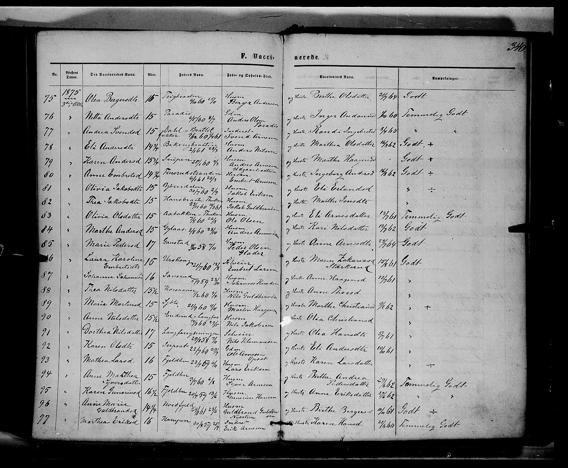 Eidskog prestekontor, AV/SAH-PREST-026/H/Ha/Haa/L0002: Parish register (official) no. 2, 1867-1878, p. 340