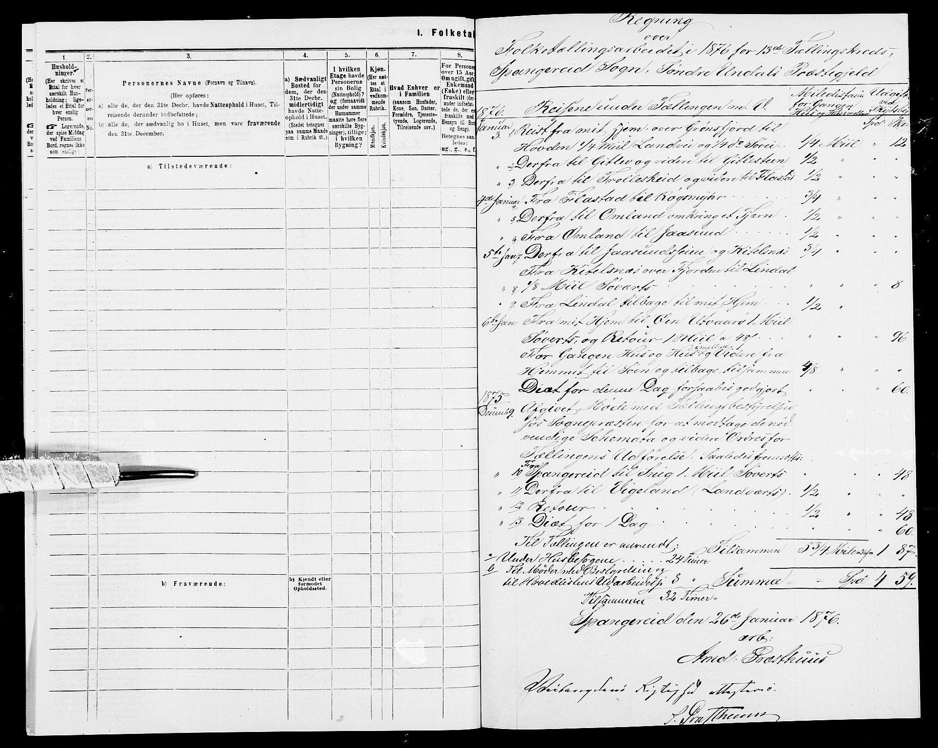 SAK, 1875 census for 1029P Sør-Audnedal, 1875, p. 88