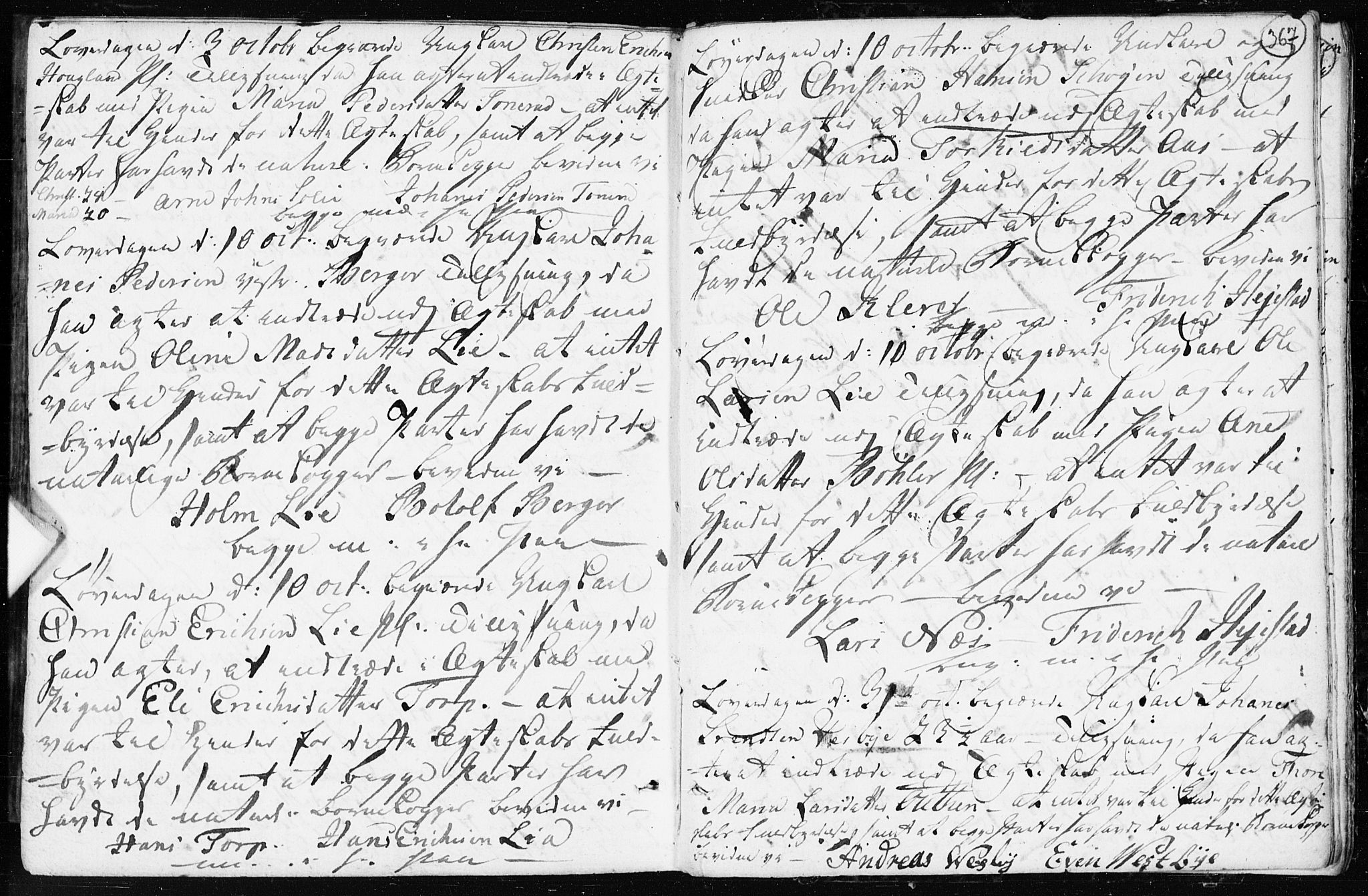 Spydeberg prestekontor Kirkebøker, AV/SAO-A-10924/F/Fa/L0003: Parish register (official) no. I 3, 1778-1814, p. 367