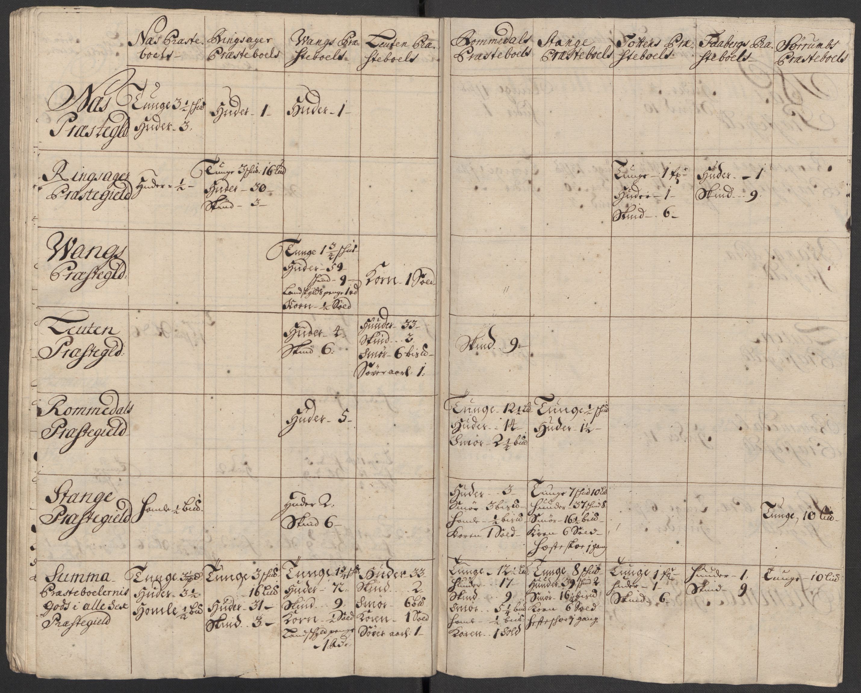 Rentekammeret inntil 1814, Reviderte regnskaper, Fogderegnskap, AV/RA-EA-4092/R16/L1050: Fogderegnskap Hedmark, 1713, p. 429