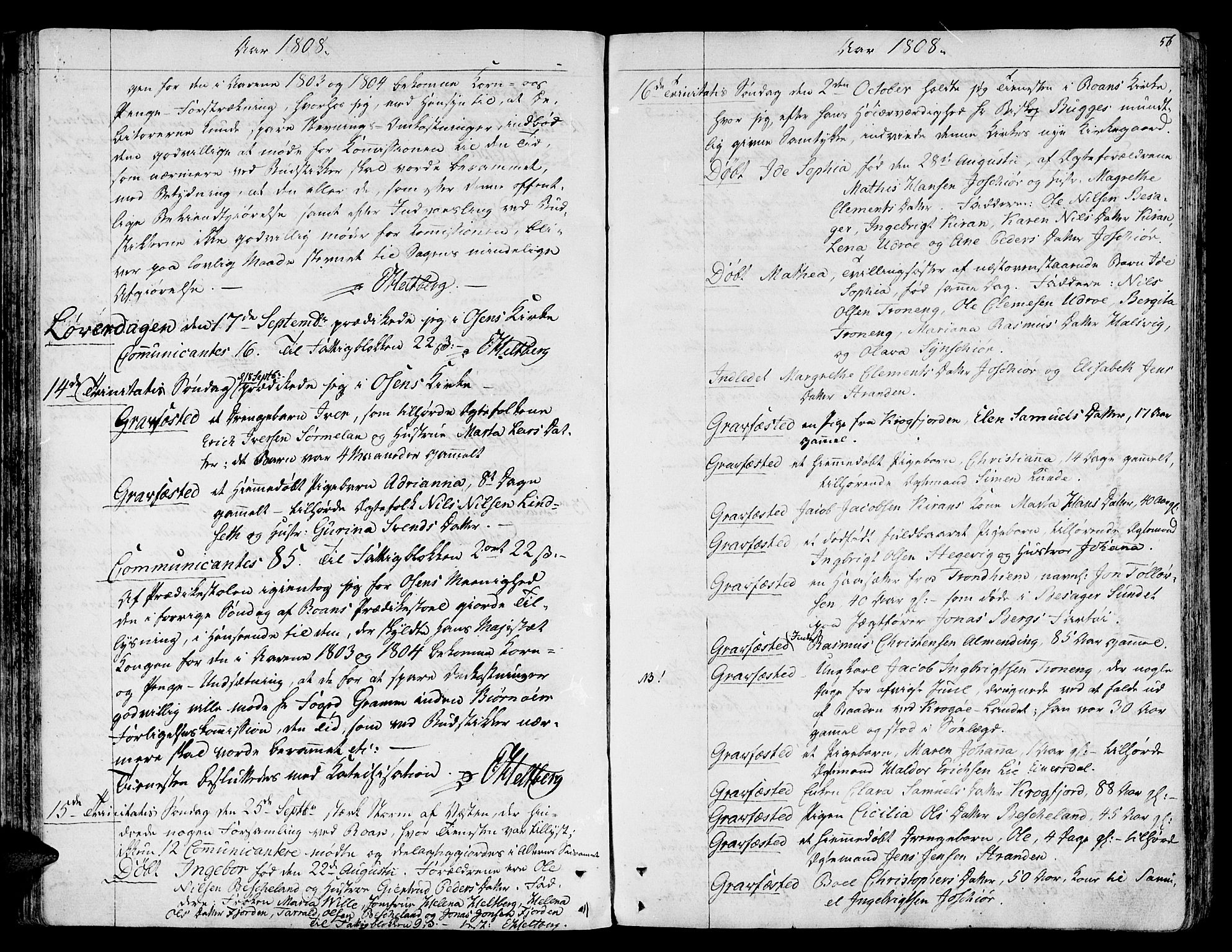 Ministerialprotokoller, klokkerbøker og fødselsregistre - Sør-Trøndelag, SAT/A-1456/657/L0701: Parish register (official) no. 657A02, 1802-1831, p. 56