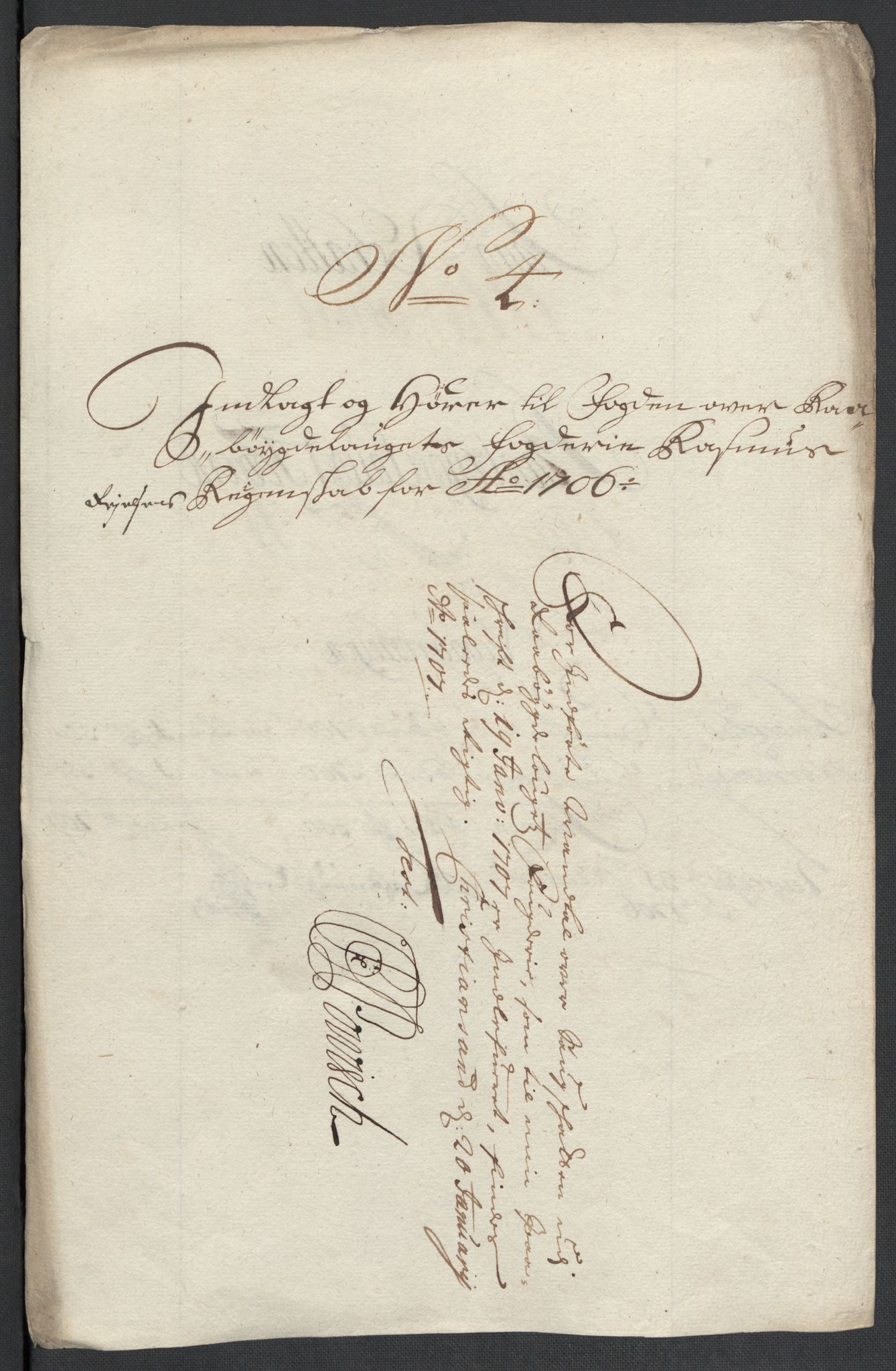 Rentekammeret inntil 1814, Reviderte regnskaper, Fogderegnskap, RA/EA-4092/R40/L2448: Fogderegnskap Råbyggelag, 1706-1708, p. 41