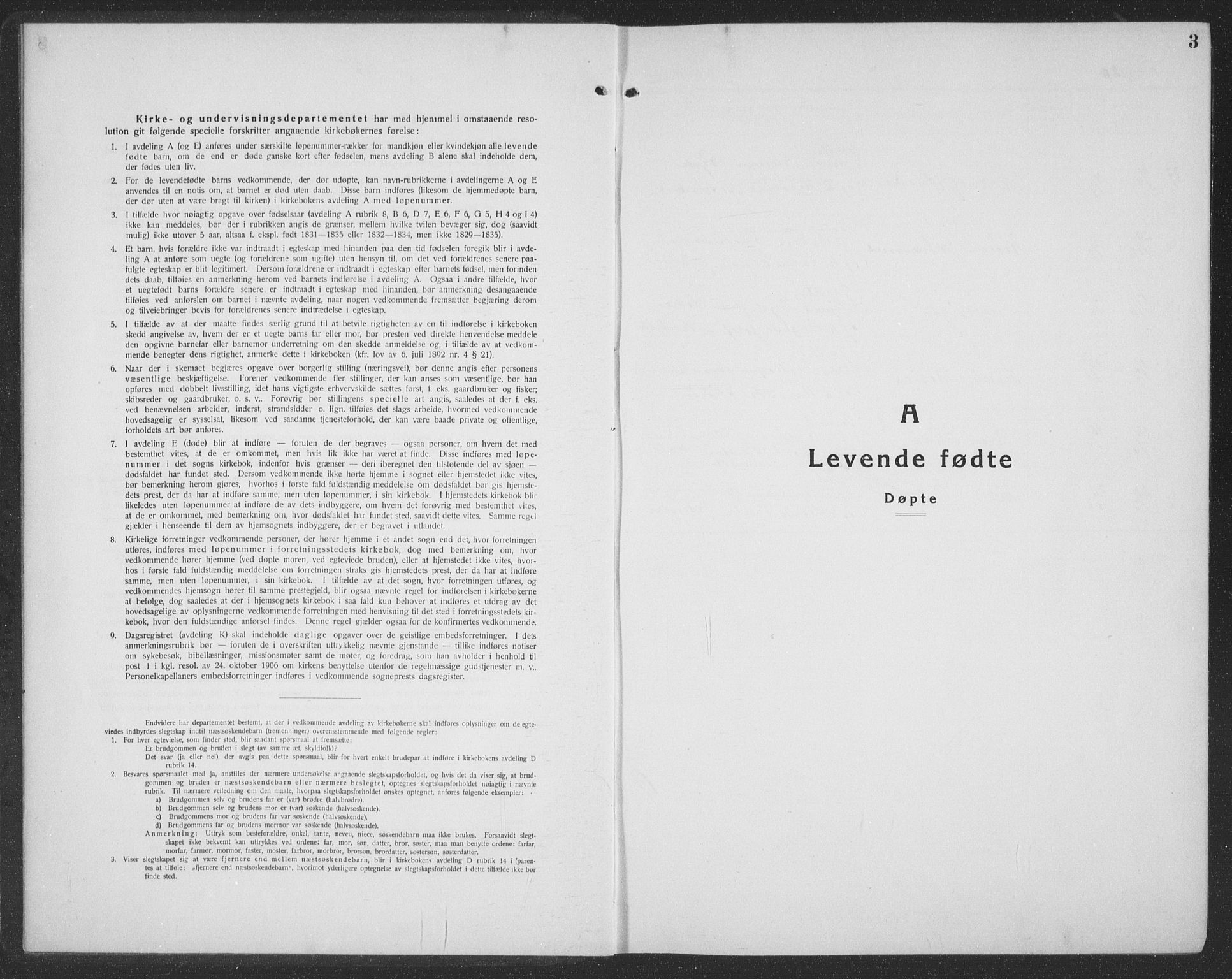 Ministerialprotokoller, klokkerbøker og fødselsregistre - Møre og Romsdal, SAT/A-1454/513/L0191: Parish register (copy) no. 513C05, 1920-1941, p. 3