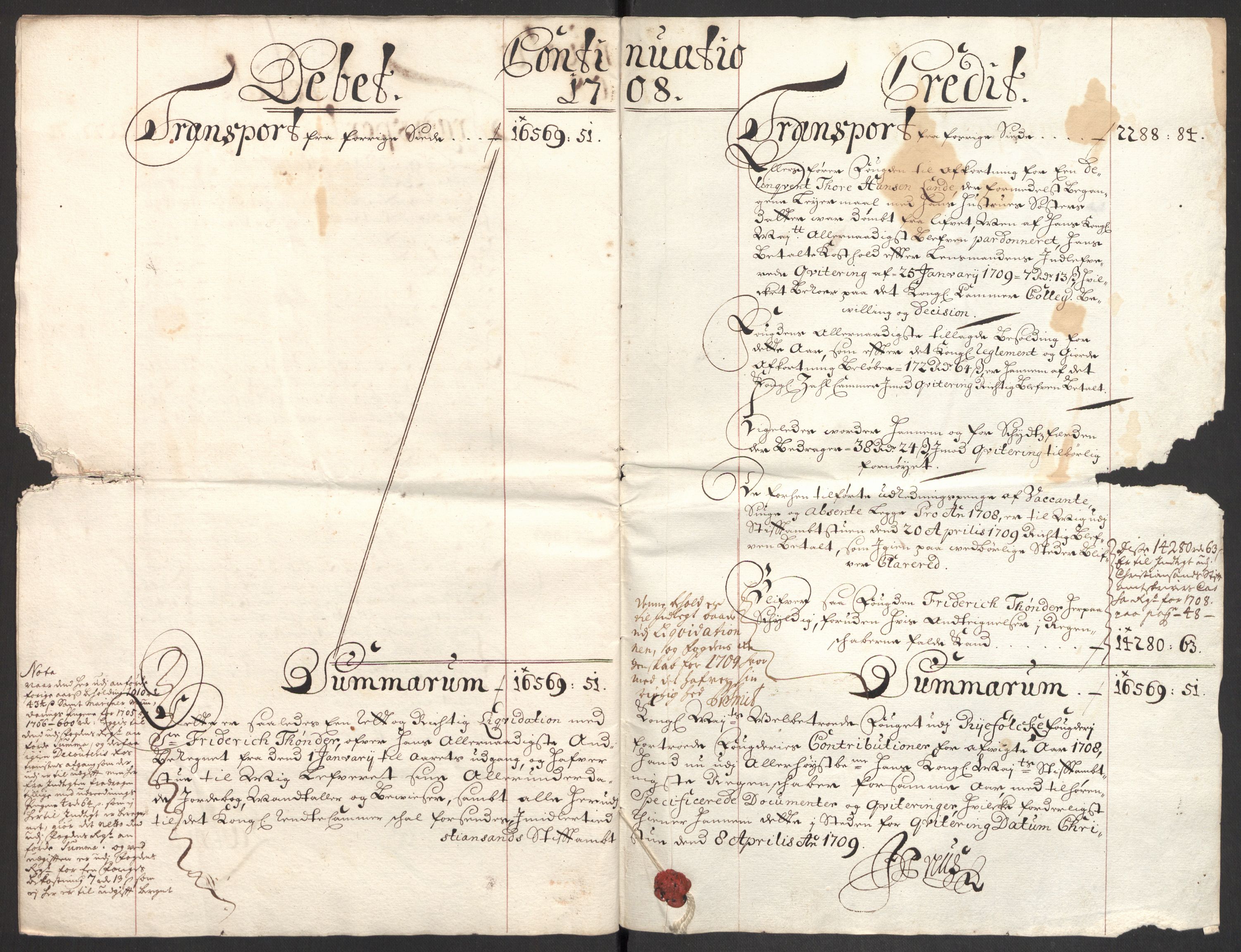 Rentekammeret inntil 1814, Reviderte regnskaper, Fogderegnskap, AV/RA-EA-4092/R47/L2861: Fogderegnskap Ryfylke, 1706-1709, p. 177