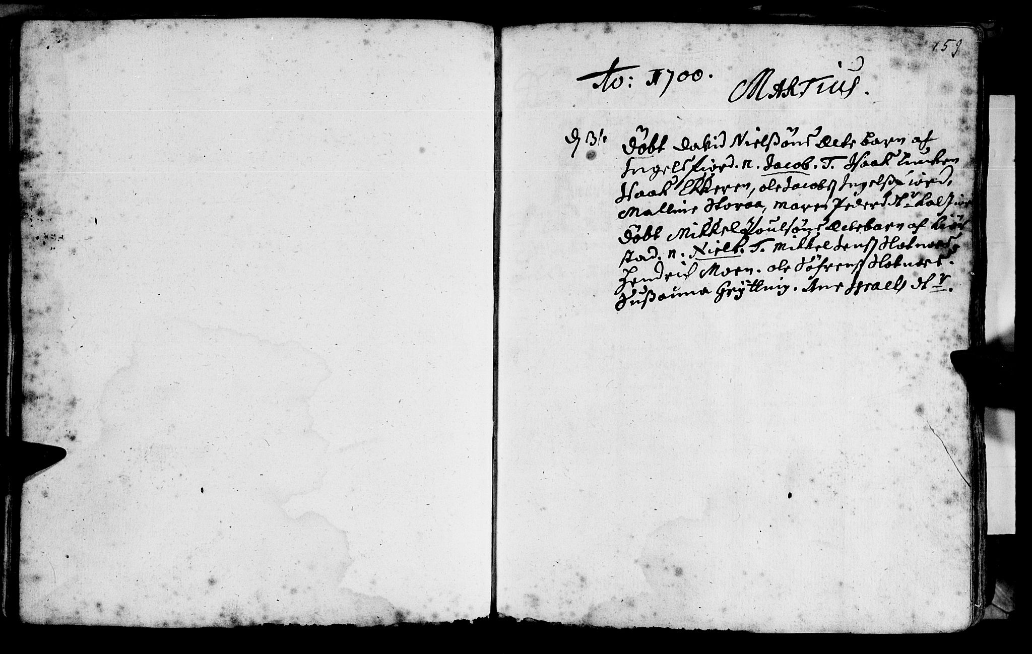 Ministerialprotokoller, klokkerbøker og fødselsregistre - Nordland, AV/SAT-A-1459/888/L1231: Parish register (official) no. 888A01 /1, 1693-1738, p. 159