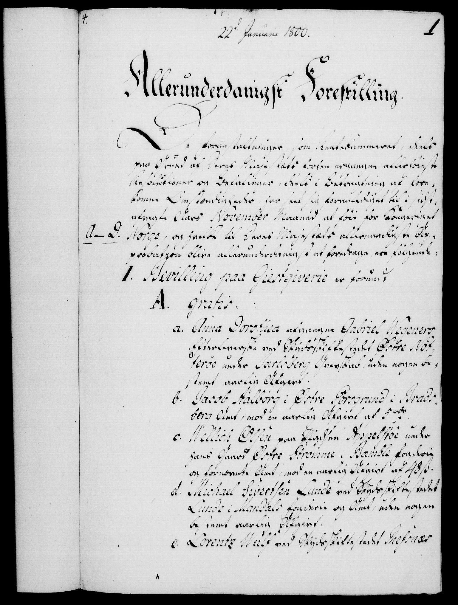 Rentekammeret, Kammerkanselliet, AV/RA-EA-3111/G/Gf/Gfa/L0082: Norsk relasjons- og resolusjonsprotokoll (merket RK 52.82), 1800, p. 28